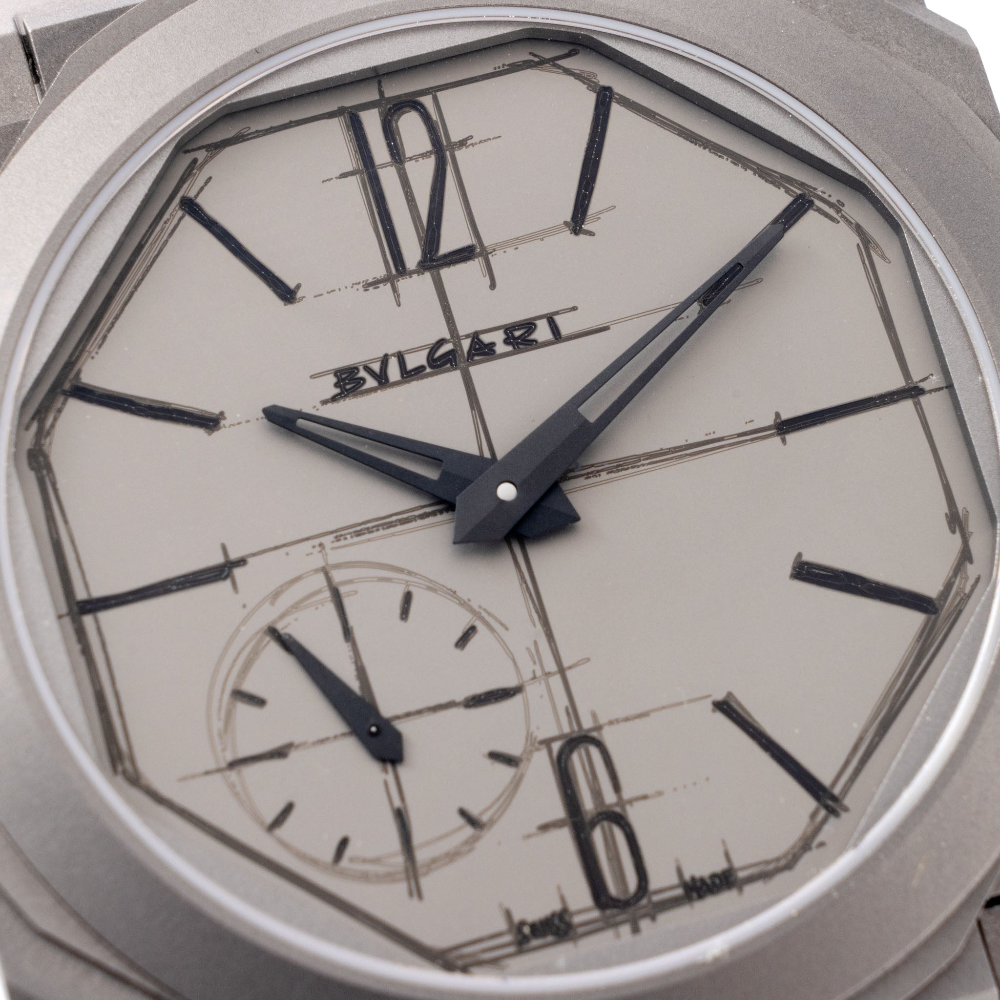 Bulgari Octo Finissimo ‘Sketch’ 10th Anniversary Limited Edition Titanium Ref. 103672