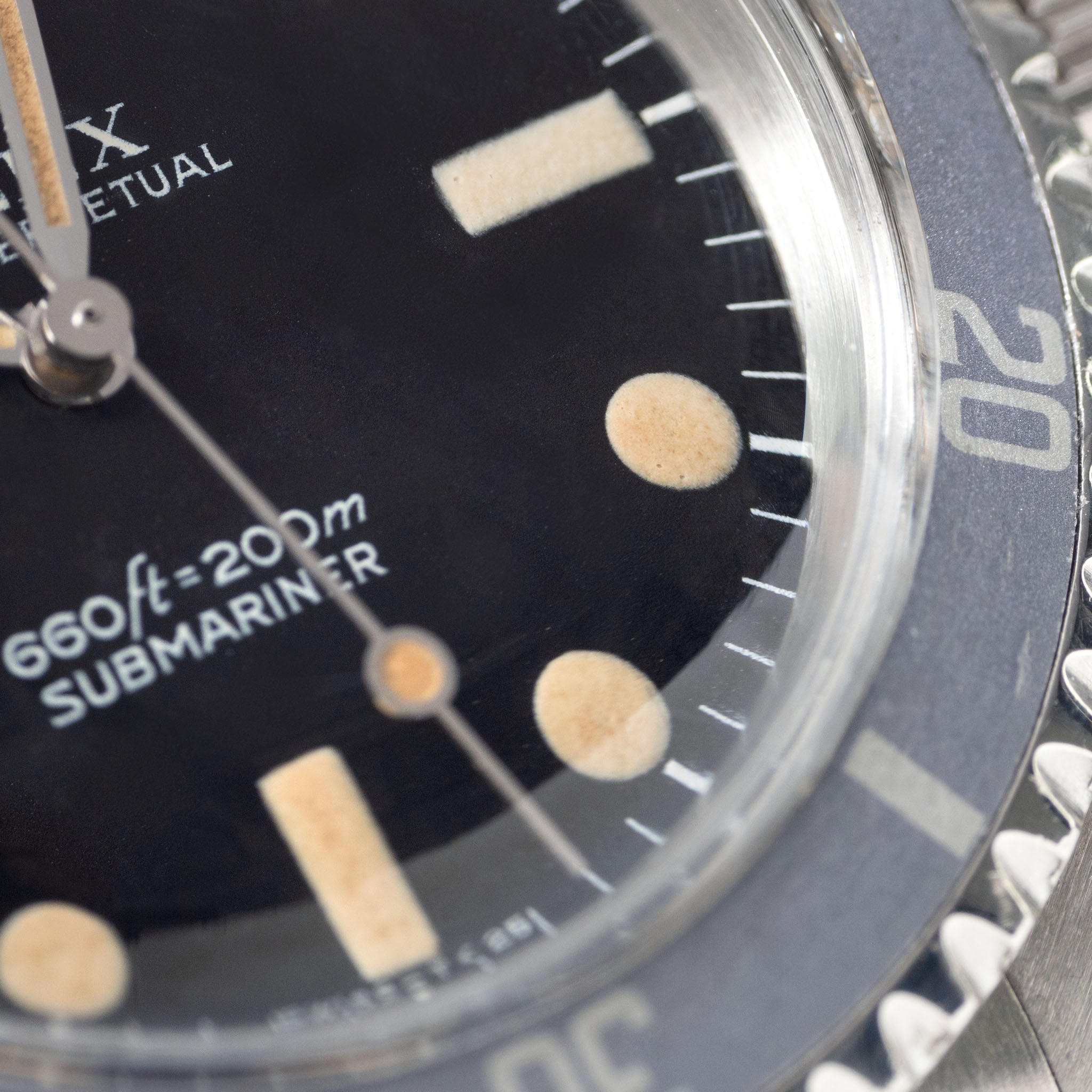 Rolex Submariner 5513  maxi mk1 dial Vivid patina Ghost inlay Bulangandsons signature watch