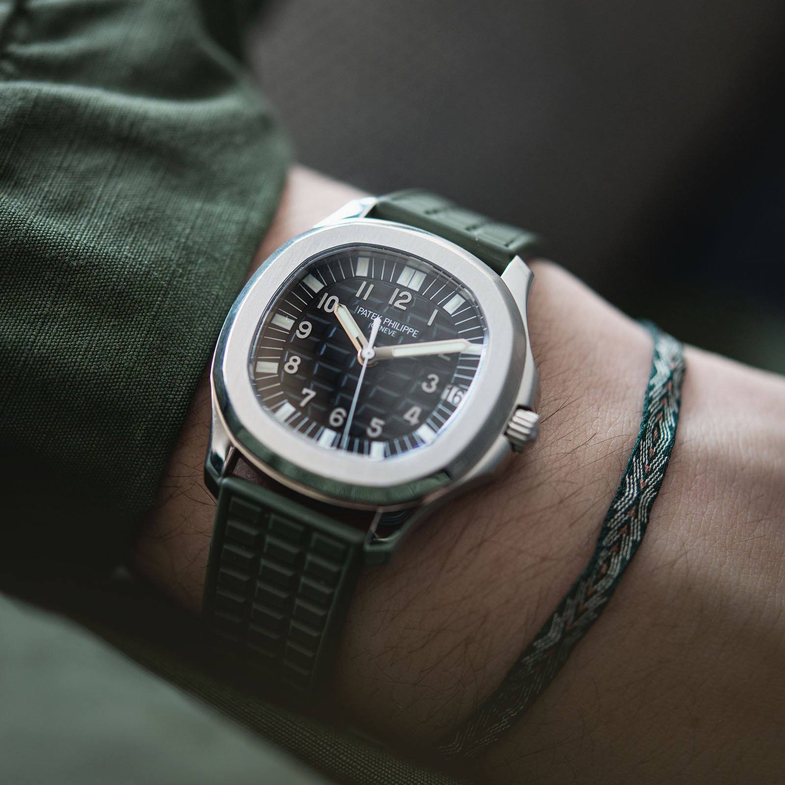 Patek Philippe Aquanaut Reference 5065 Jumbo in Steel