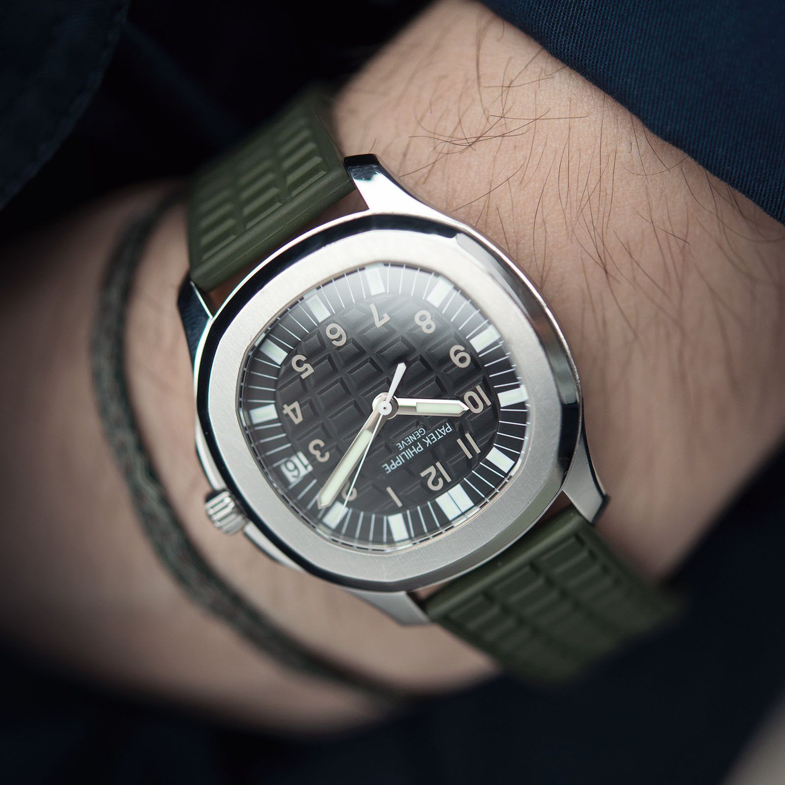 Patek Philippe Aquanaut Reference 5065 Jumbo in Steel