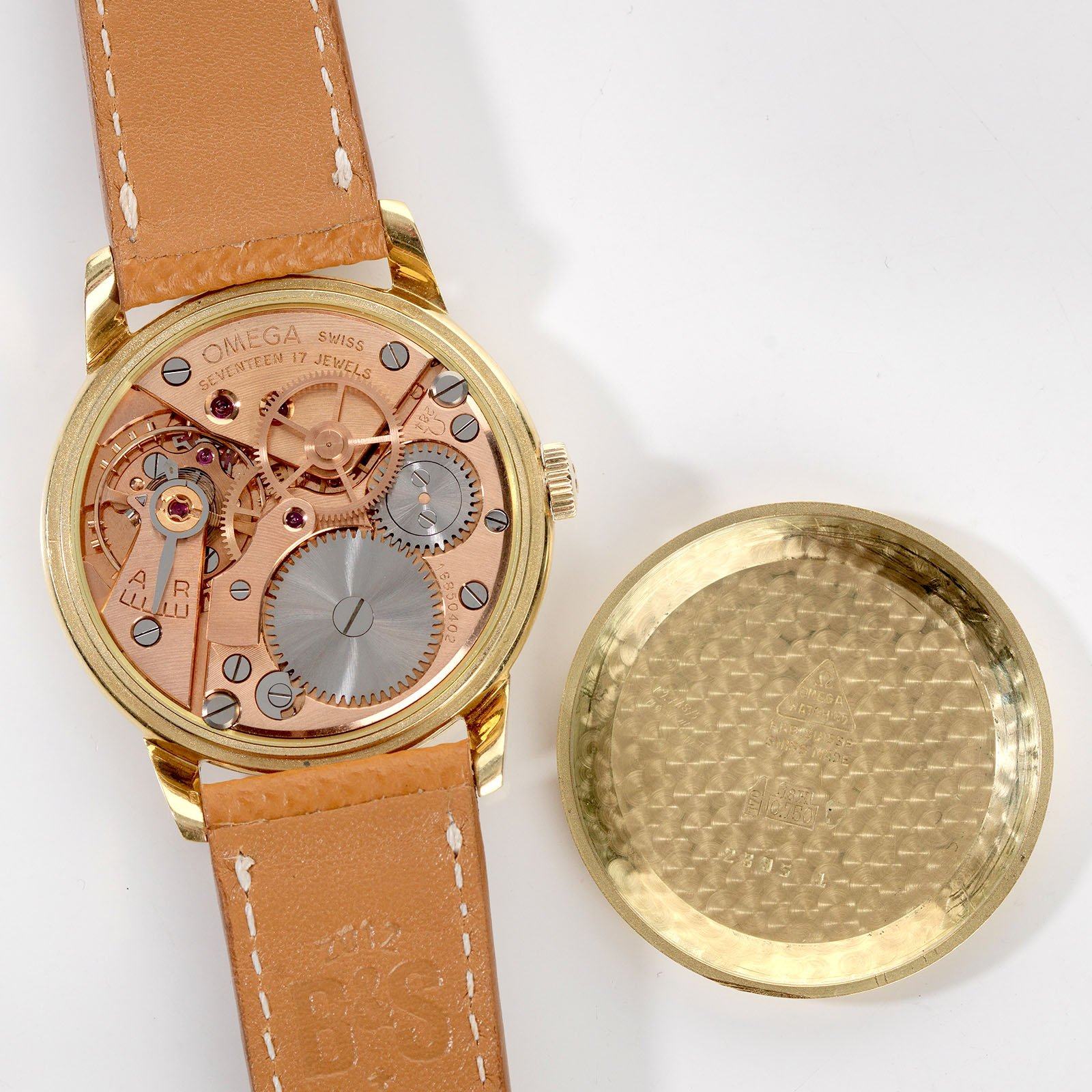 Omega Yellow Gold Dress Watch Cal.284