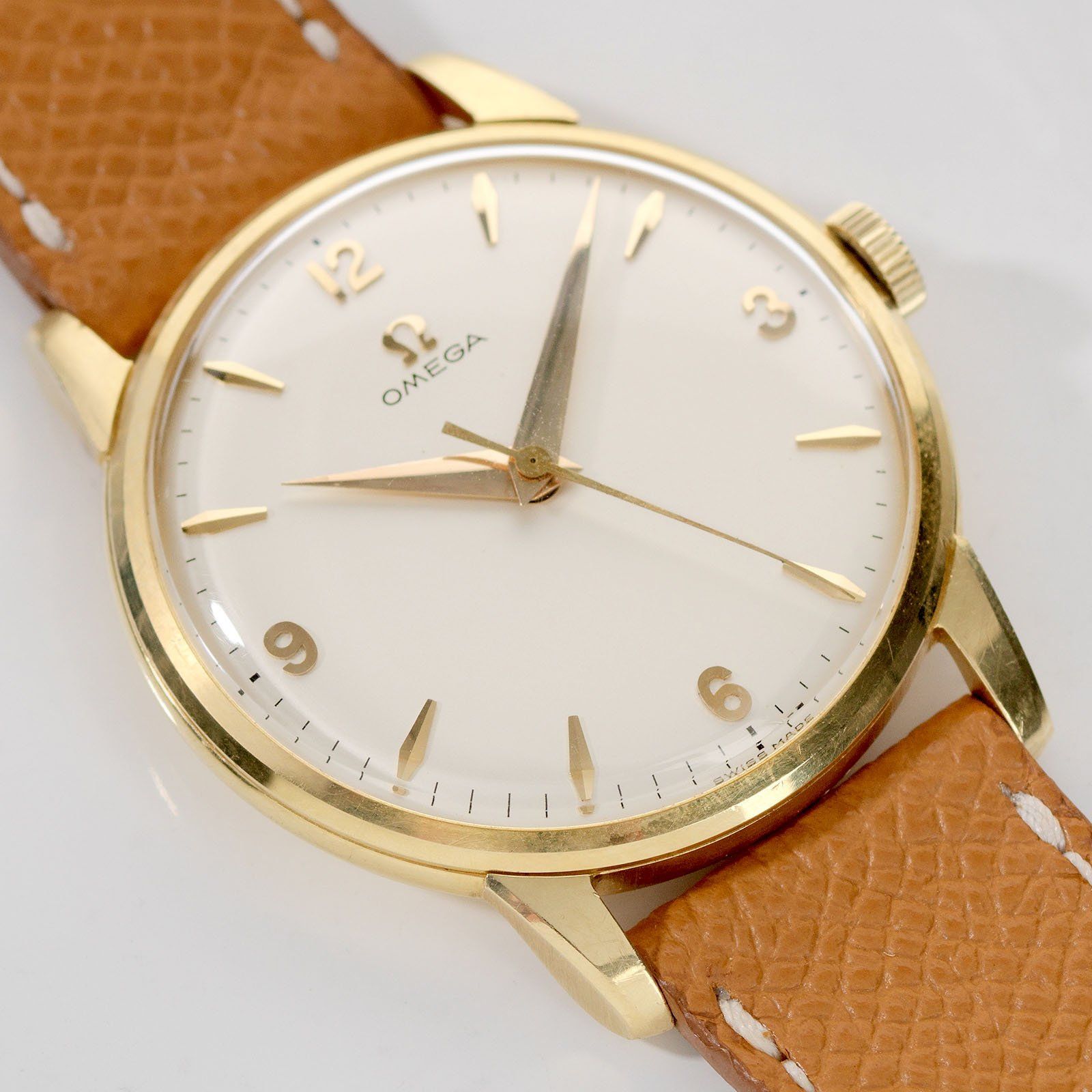 Omega Yellow Gold Dress Watch Cal.284