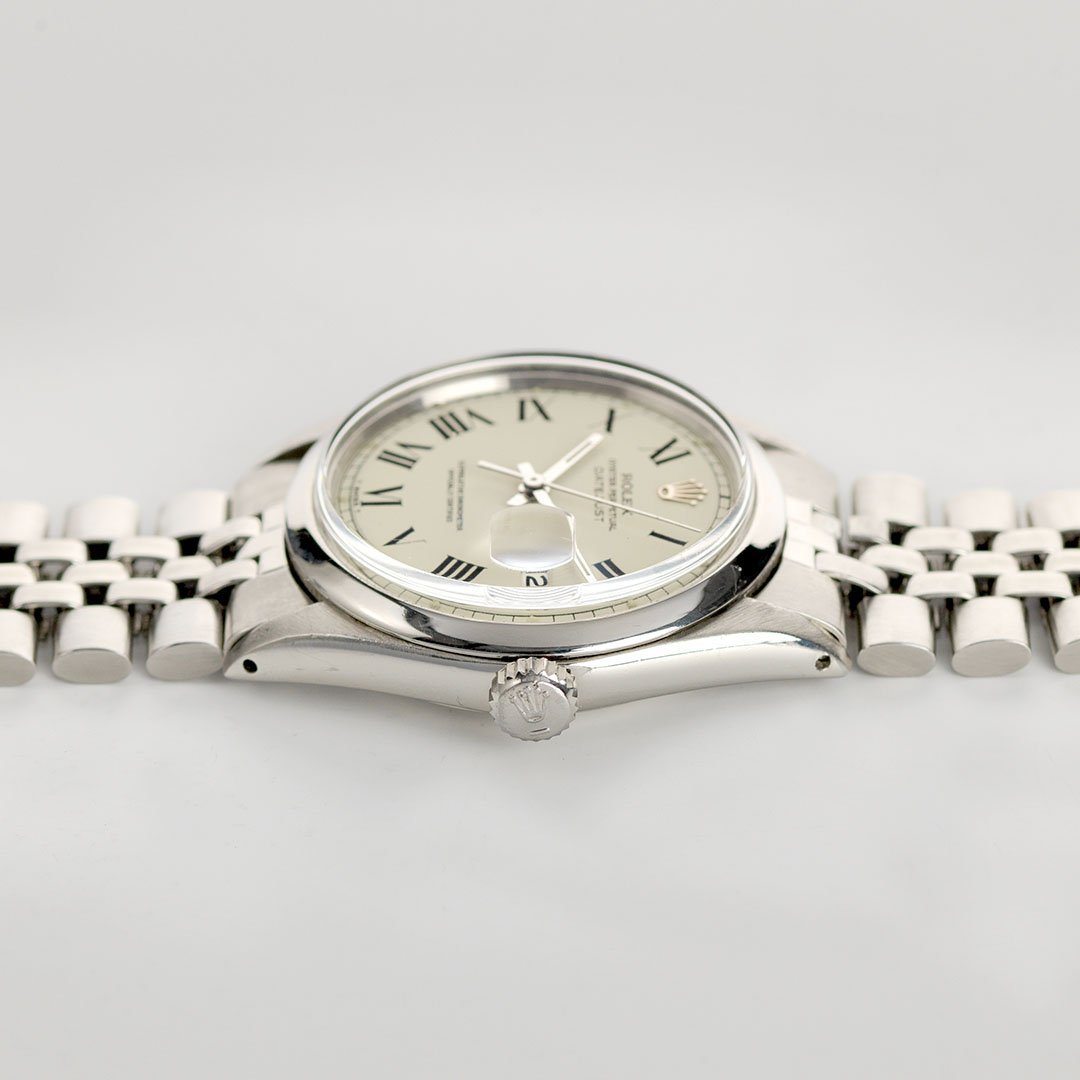 Rolex Datejust Reference 1600 Cream Buckley Dial