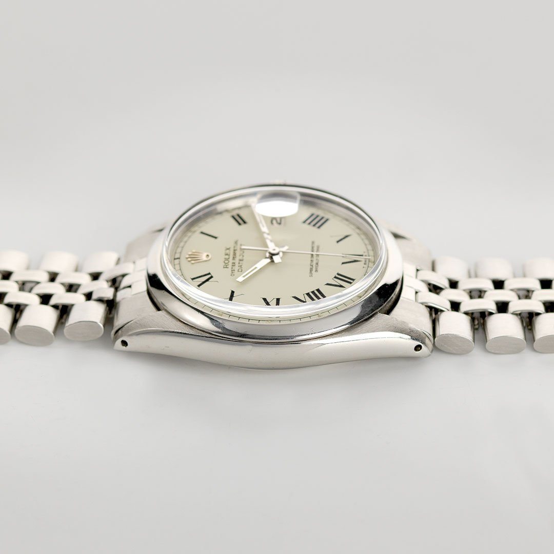 Rolex Datejust Reference 1600 Cream Buckley Dial