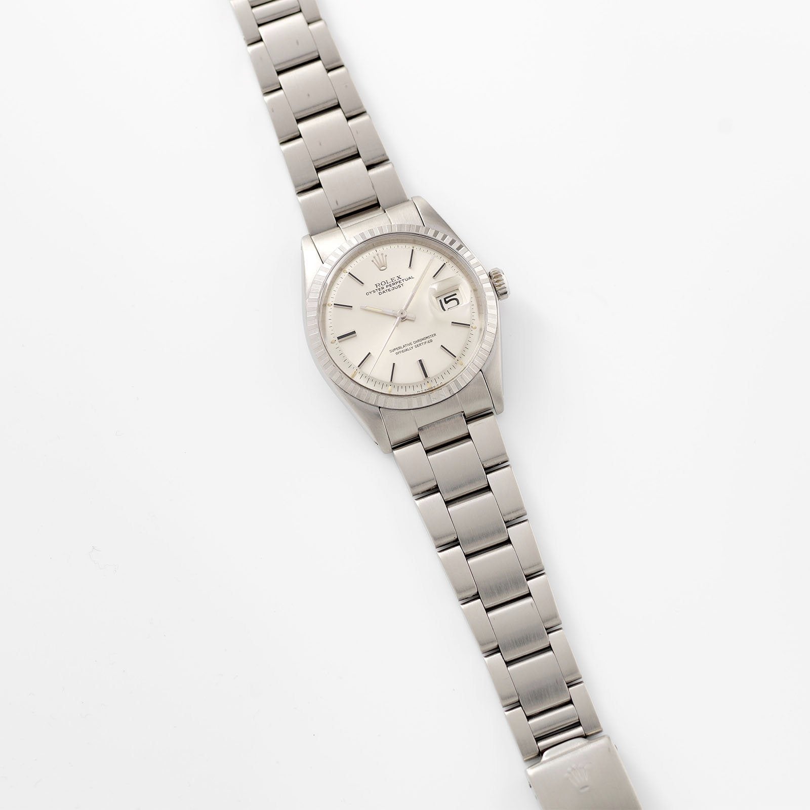 Rolex Datejust Silver Sigma Dial 1603