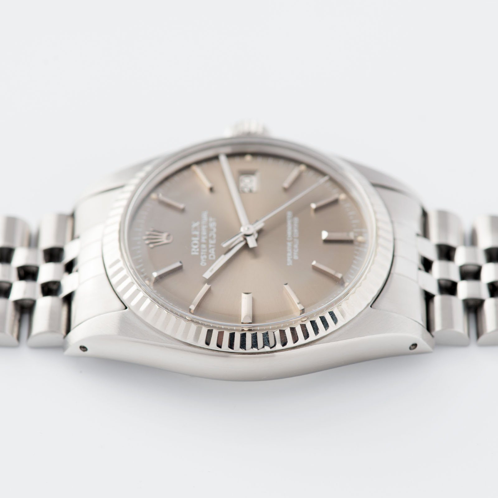 Rolex Datejust Taupe Dial 16014 Box and Papers