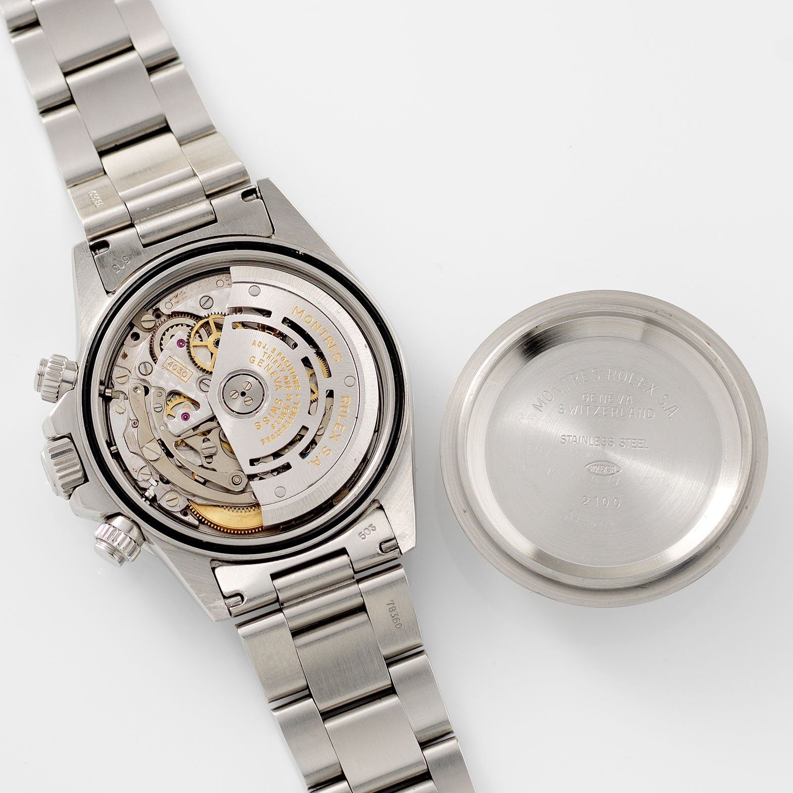 Rolex Daytona Steel 16520 White Mk2 4-Liner Dial