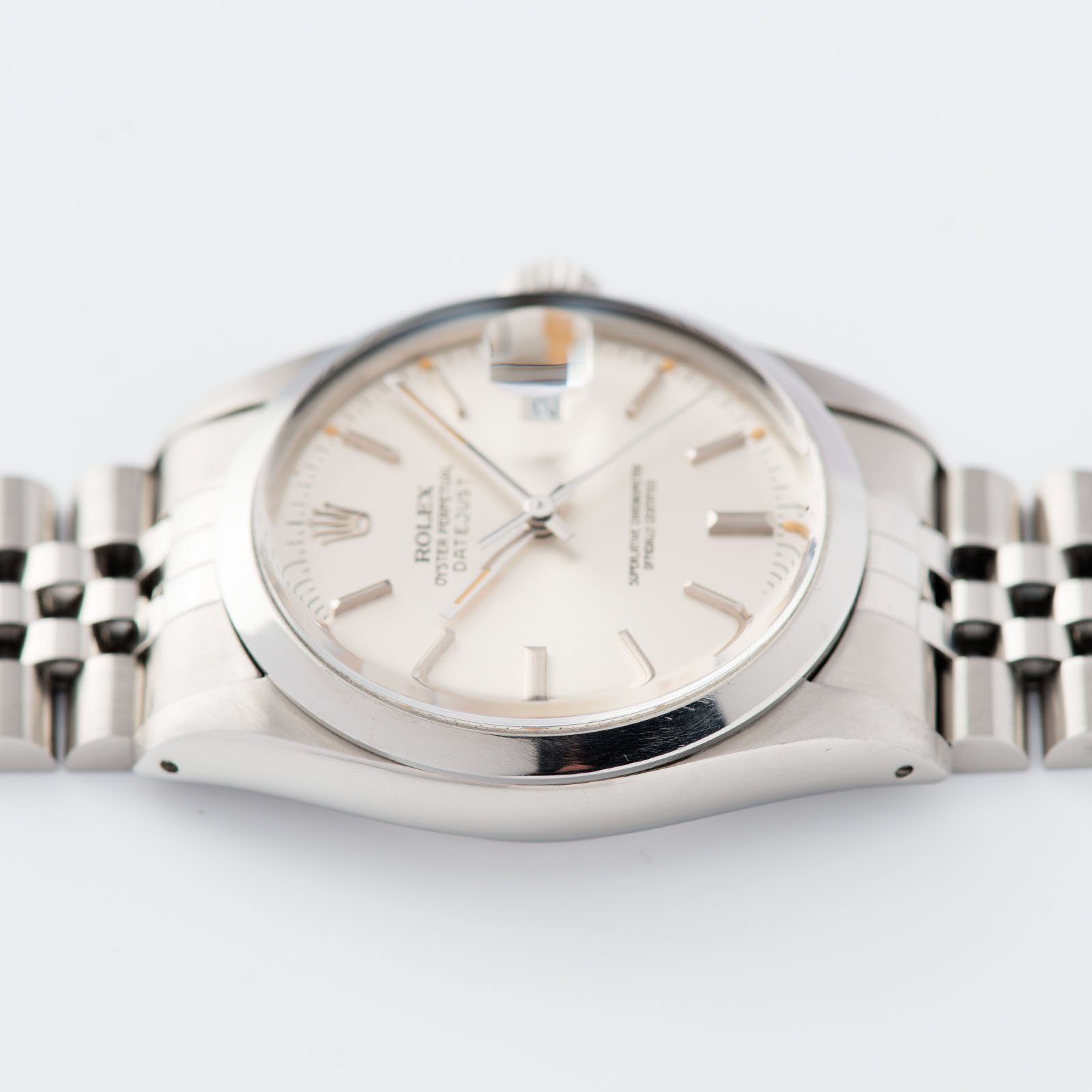 Rolex Datejust Reference 16000 Silver Dial Papers