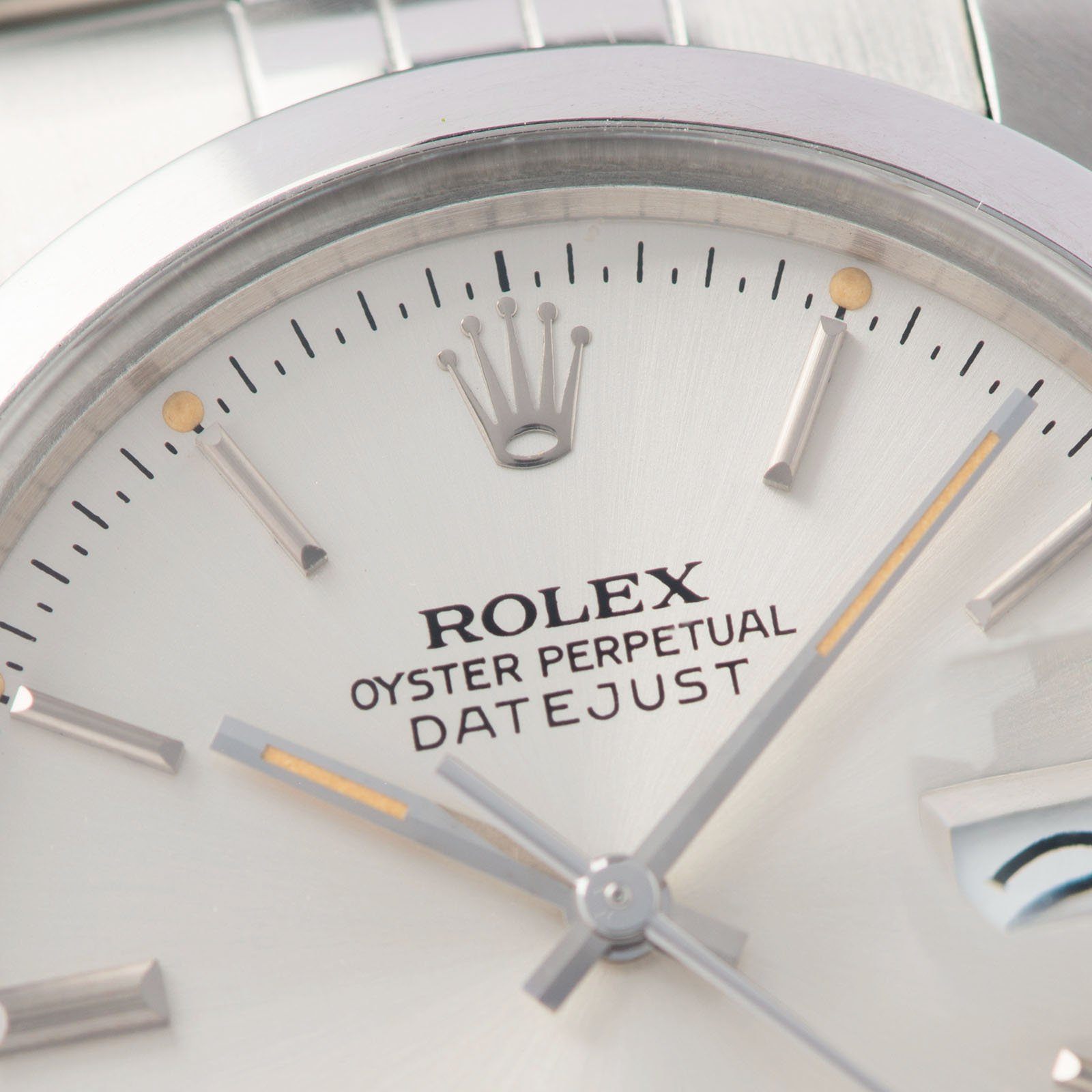 Rolex Datejust Reference 16000 Silver Dial Papers