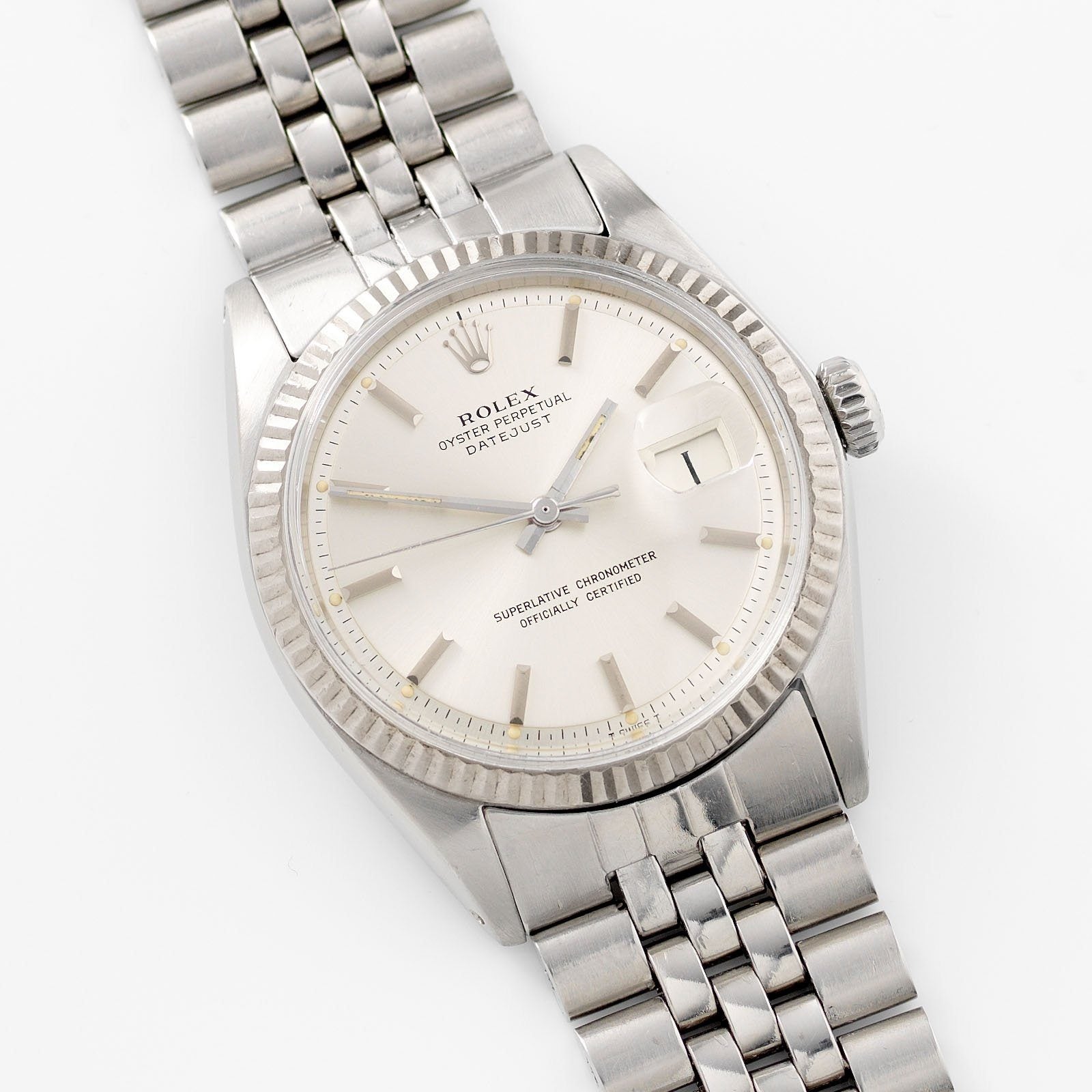 Rolex Datejust Silver Dial 1601