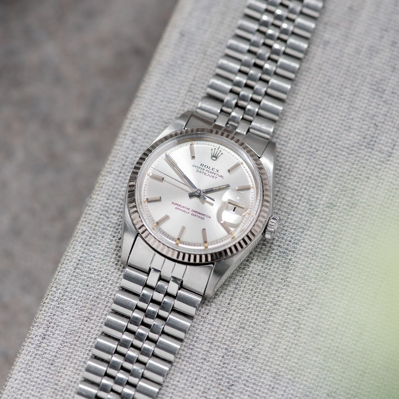 Rolex Datejust Silver Dial 1601