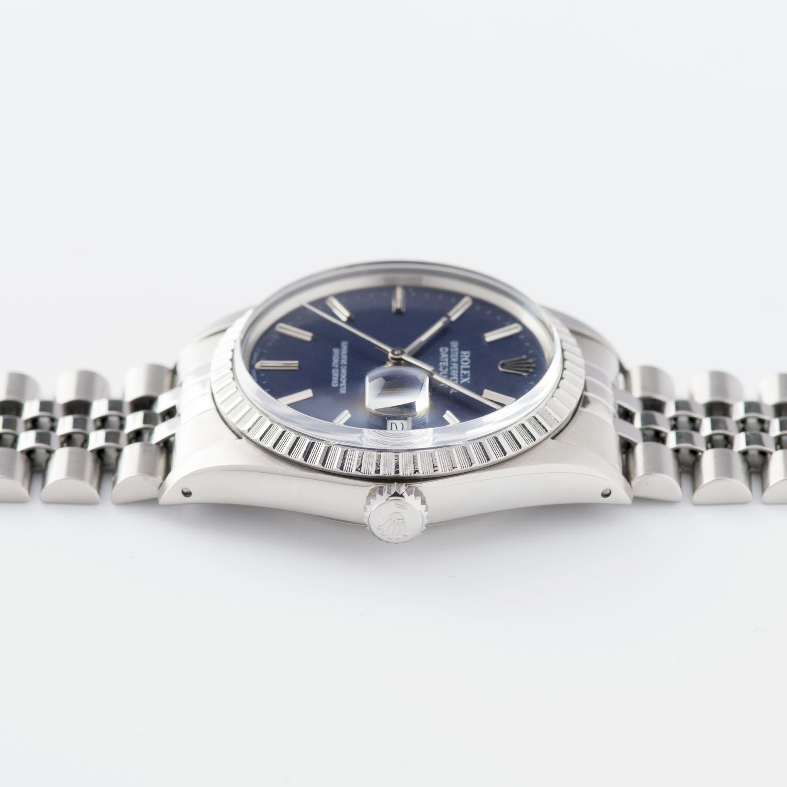 Rolex Datejust Blue Quick Set 16030