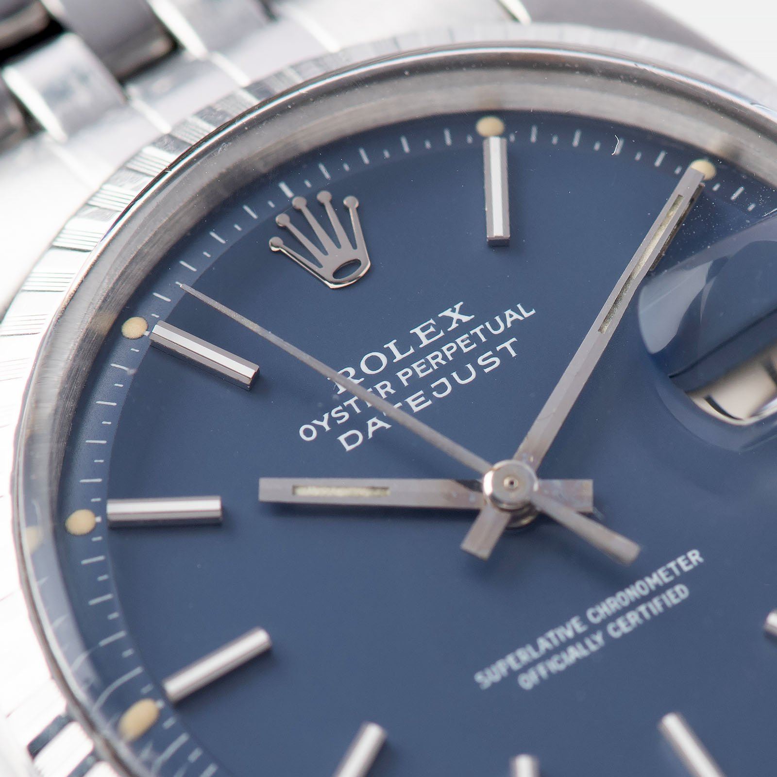 Rolex Datejust Blue Dial 1603