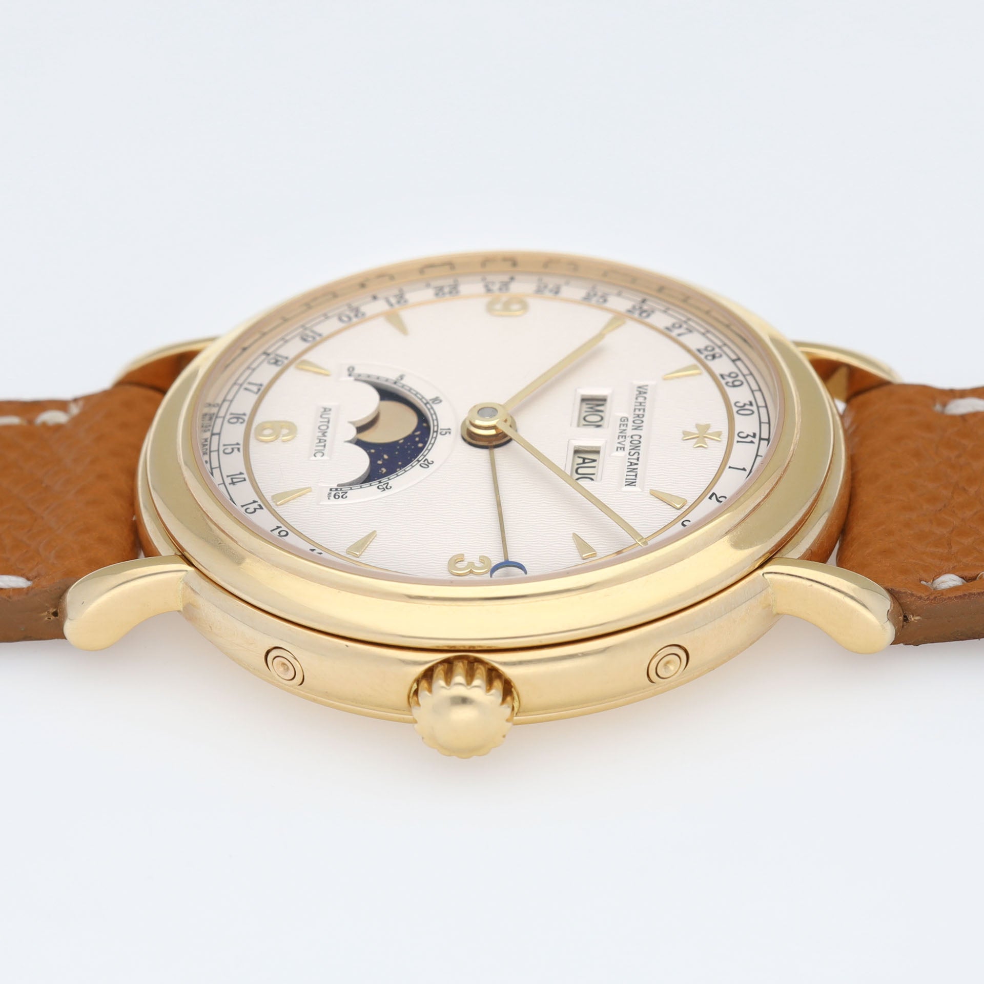 Vacheron Constantin 47050 Triple Calendar Moonphase Yellow Gold