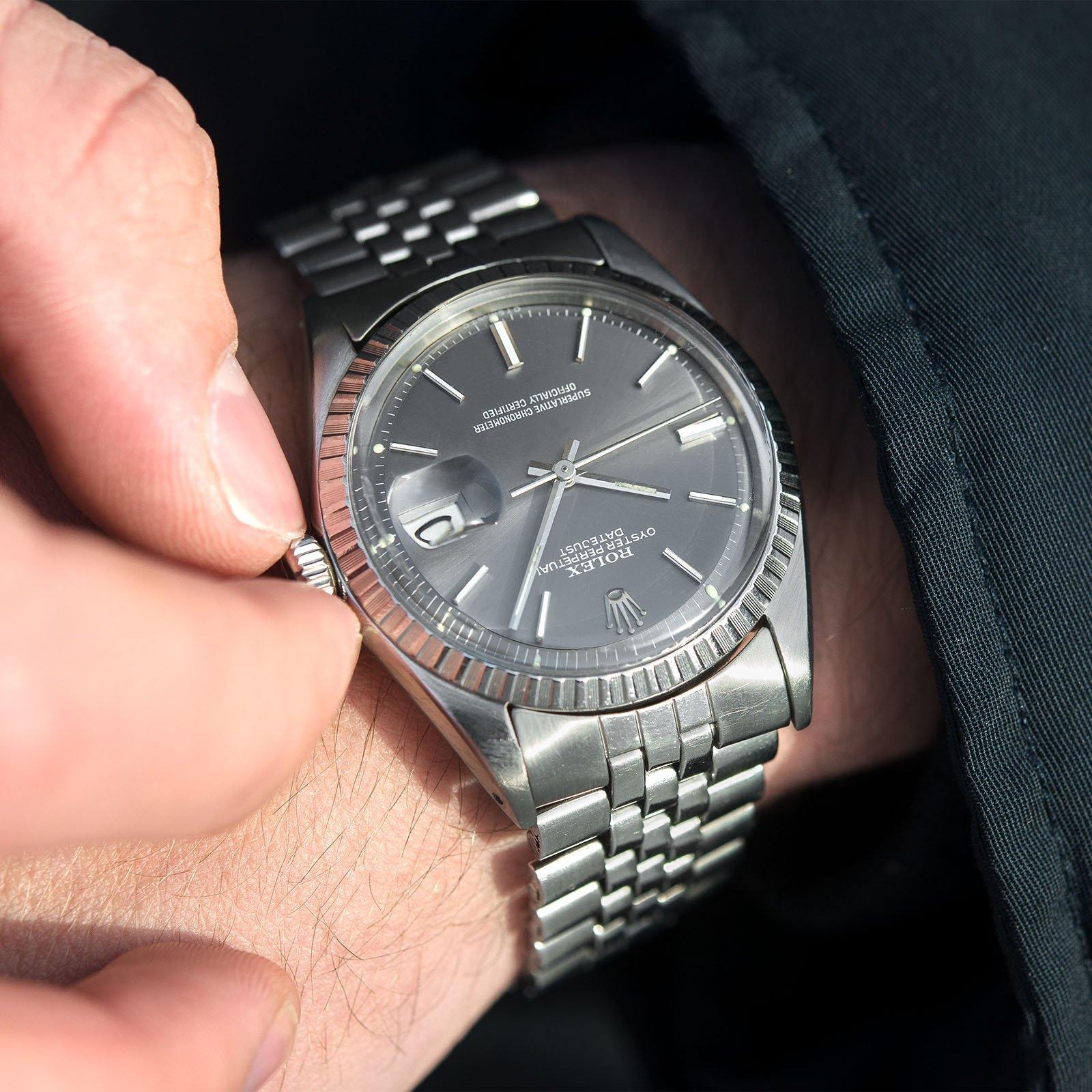 Rolex Datejust Grey Sigma Dial 1603