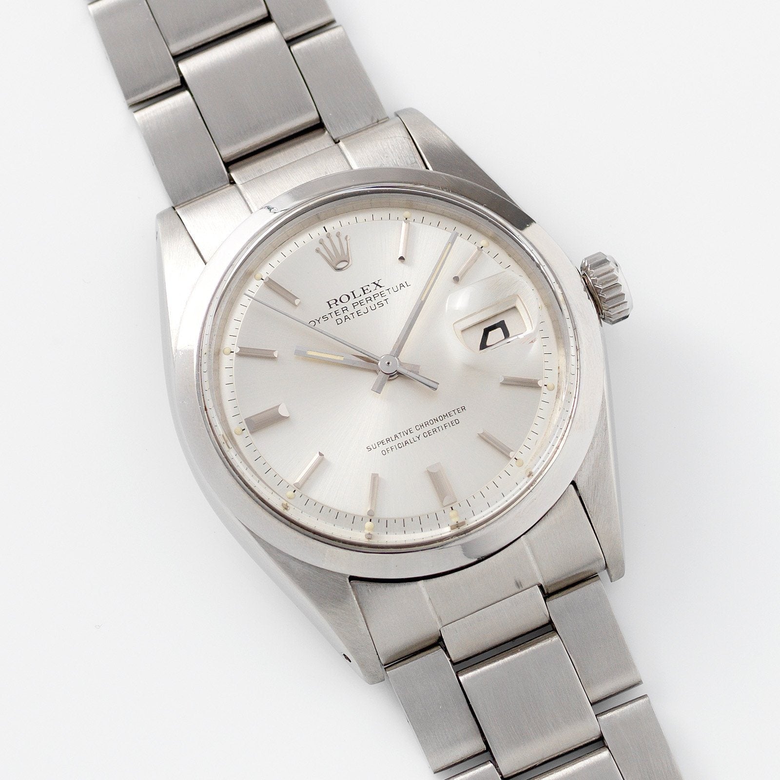 Rolex Datejust Silver Dial 1600