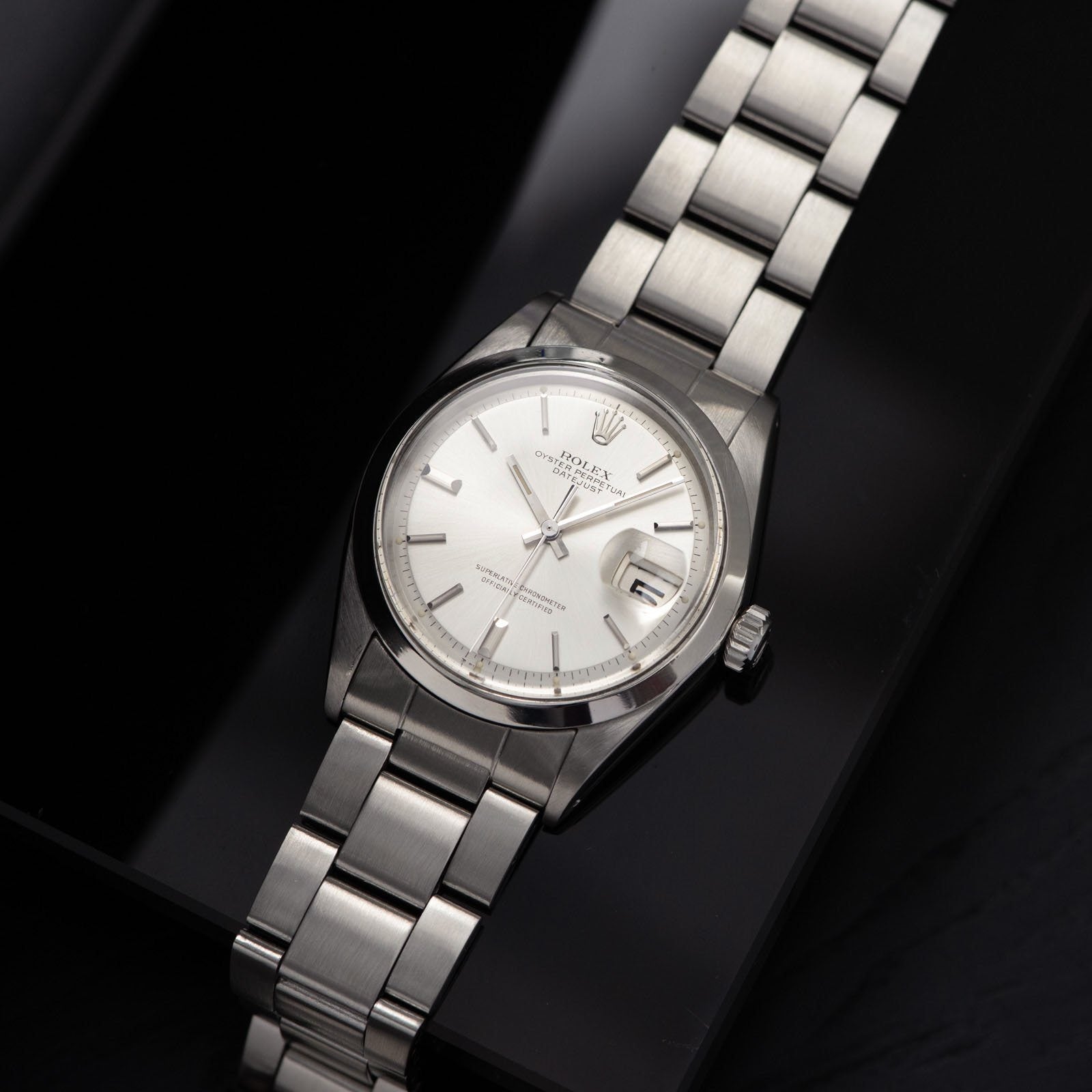 Rolex Datejust Silver Dial 1600