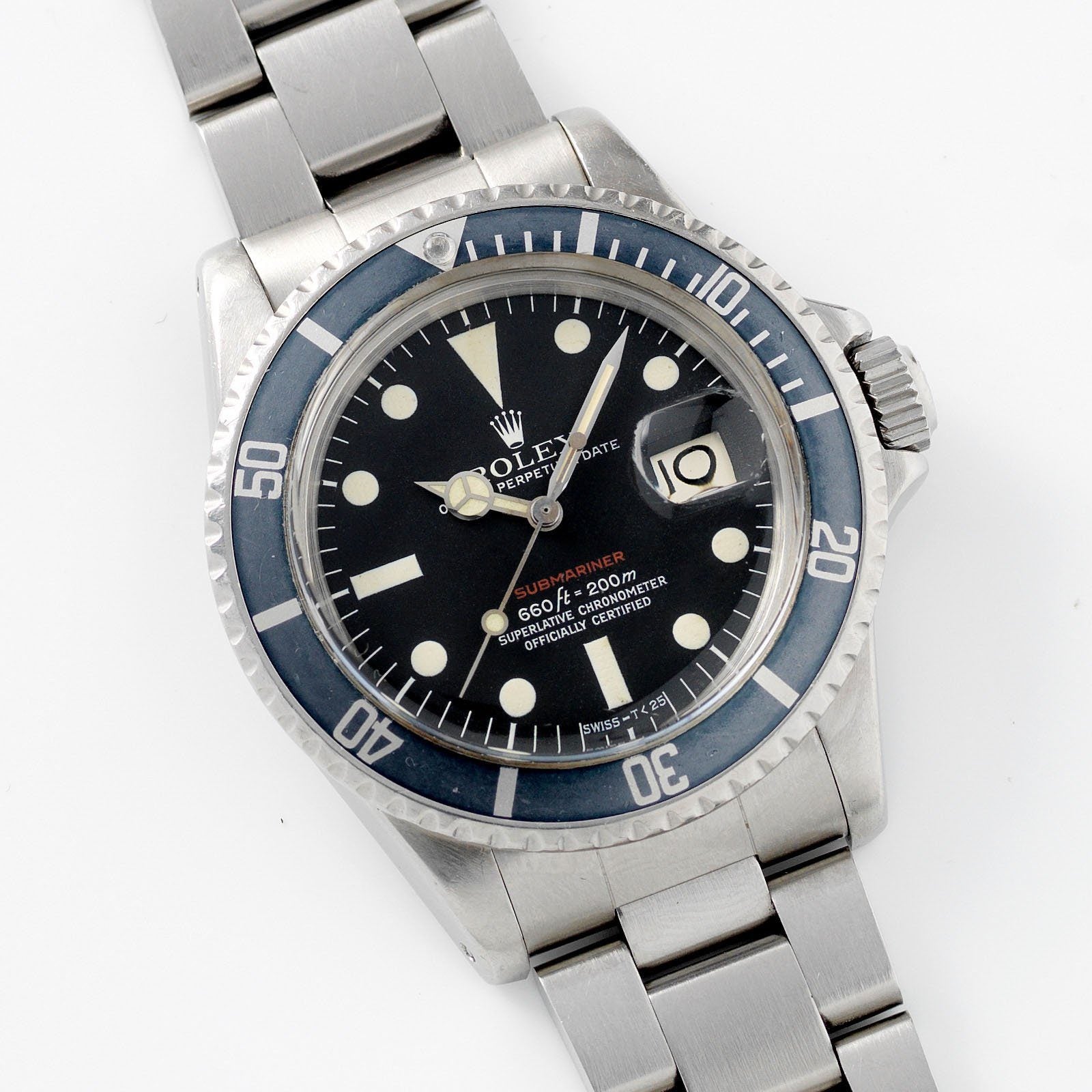 Rolex Mk5 Red Submariner Date 1680