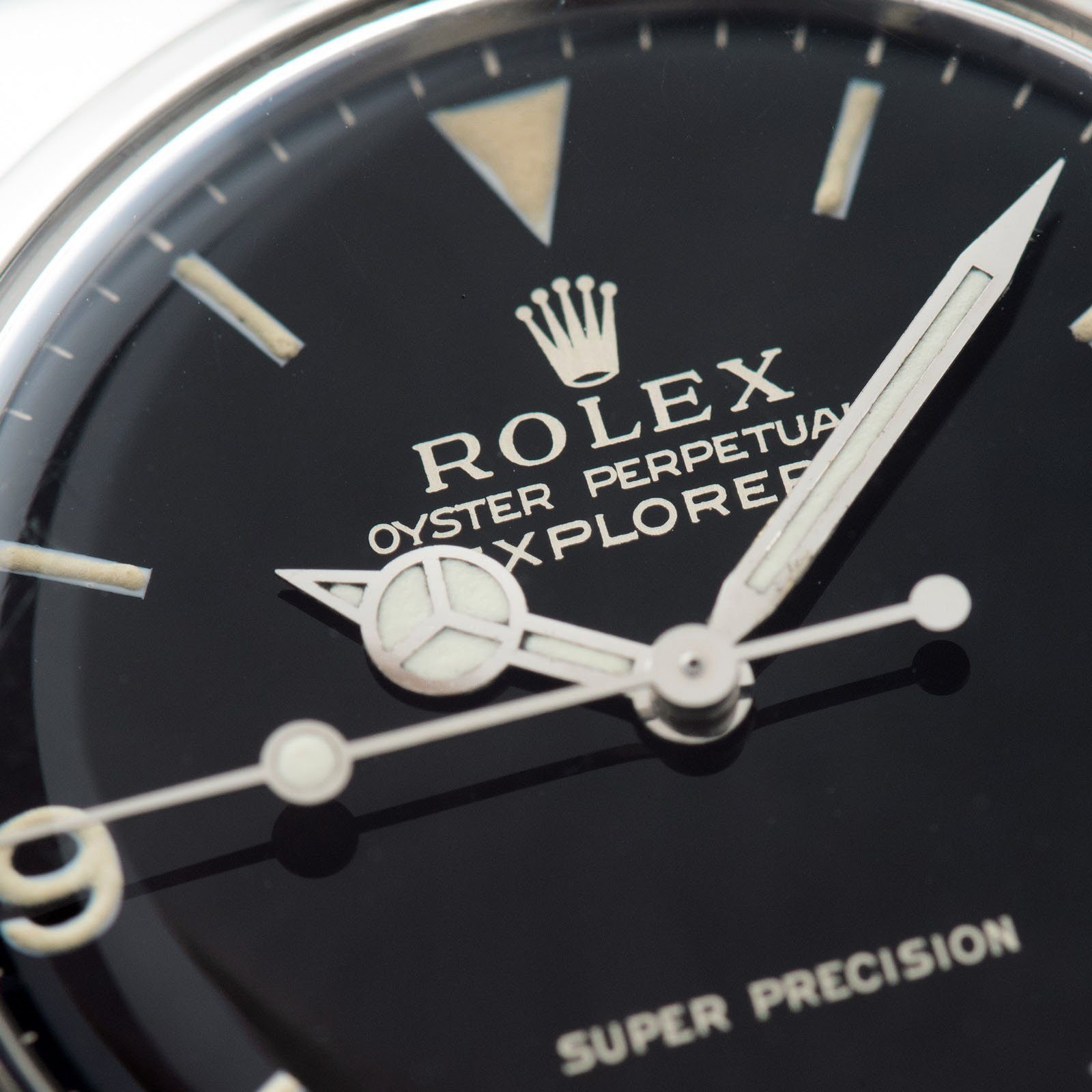 Rolex Explorer Gilt Dial Super Precision 5500