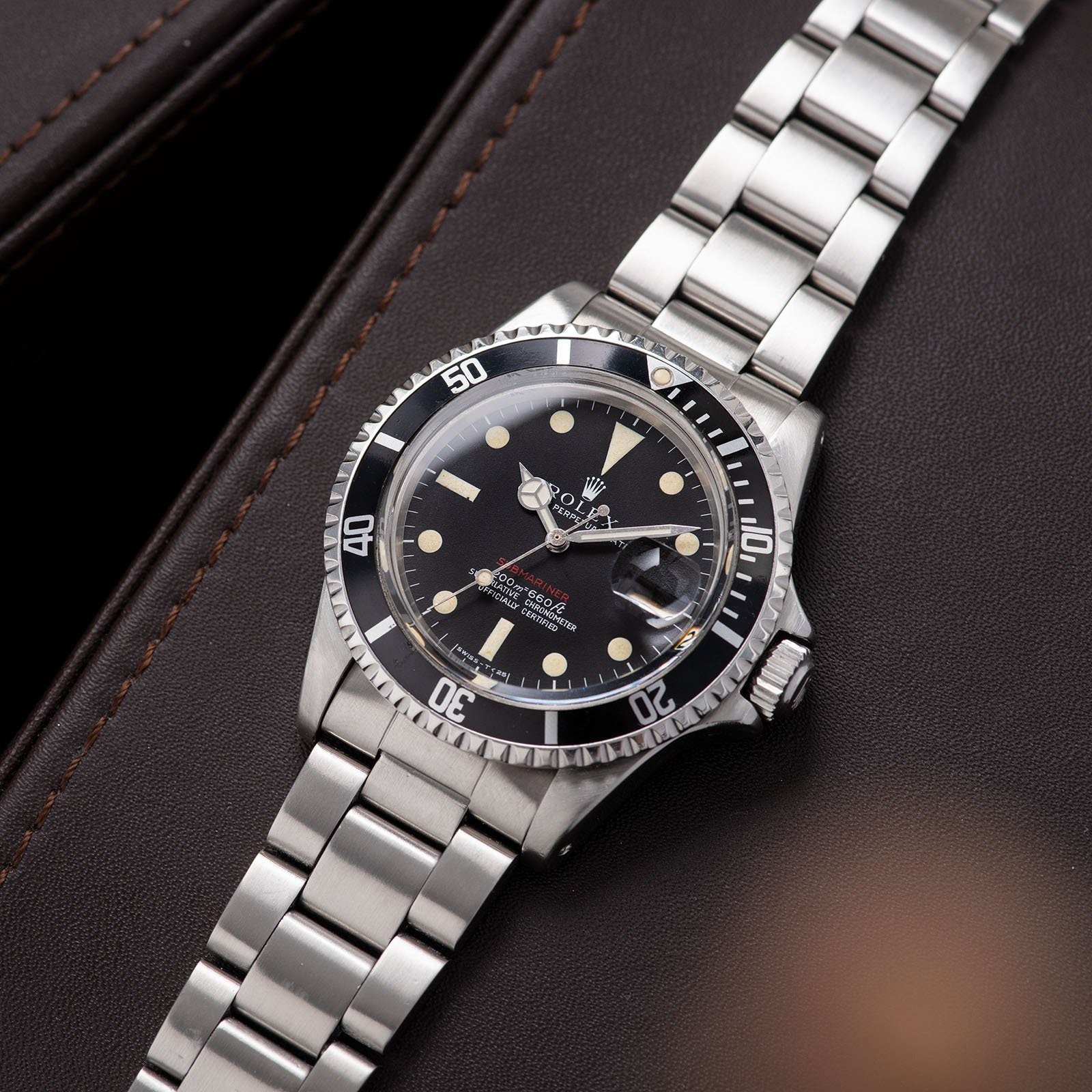 Rolex Mk1 Meters First Red Submariner Date 1680