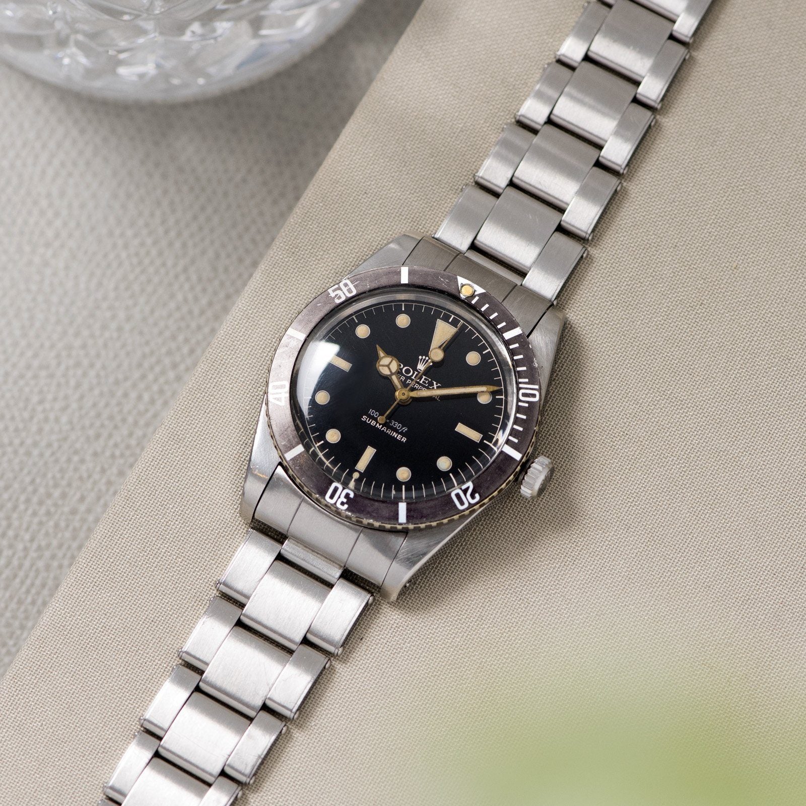 Rolex 5508 Small Crown Gilt Dial Submariner