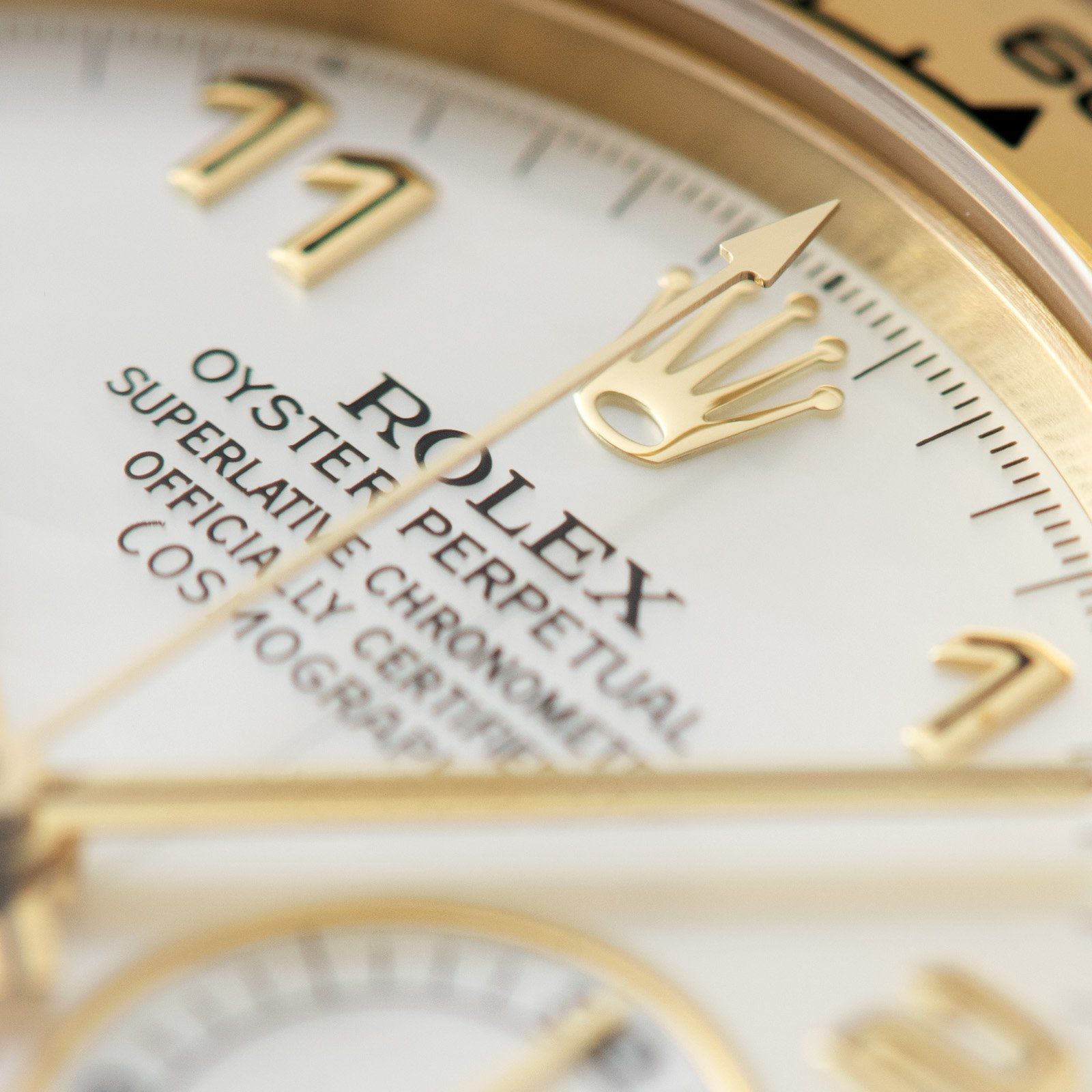 Rolex Daytona Yellow Gold 16518 MOP Dial