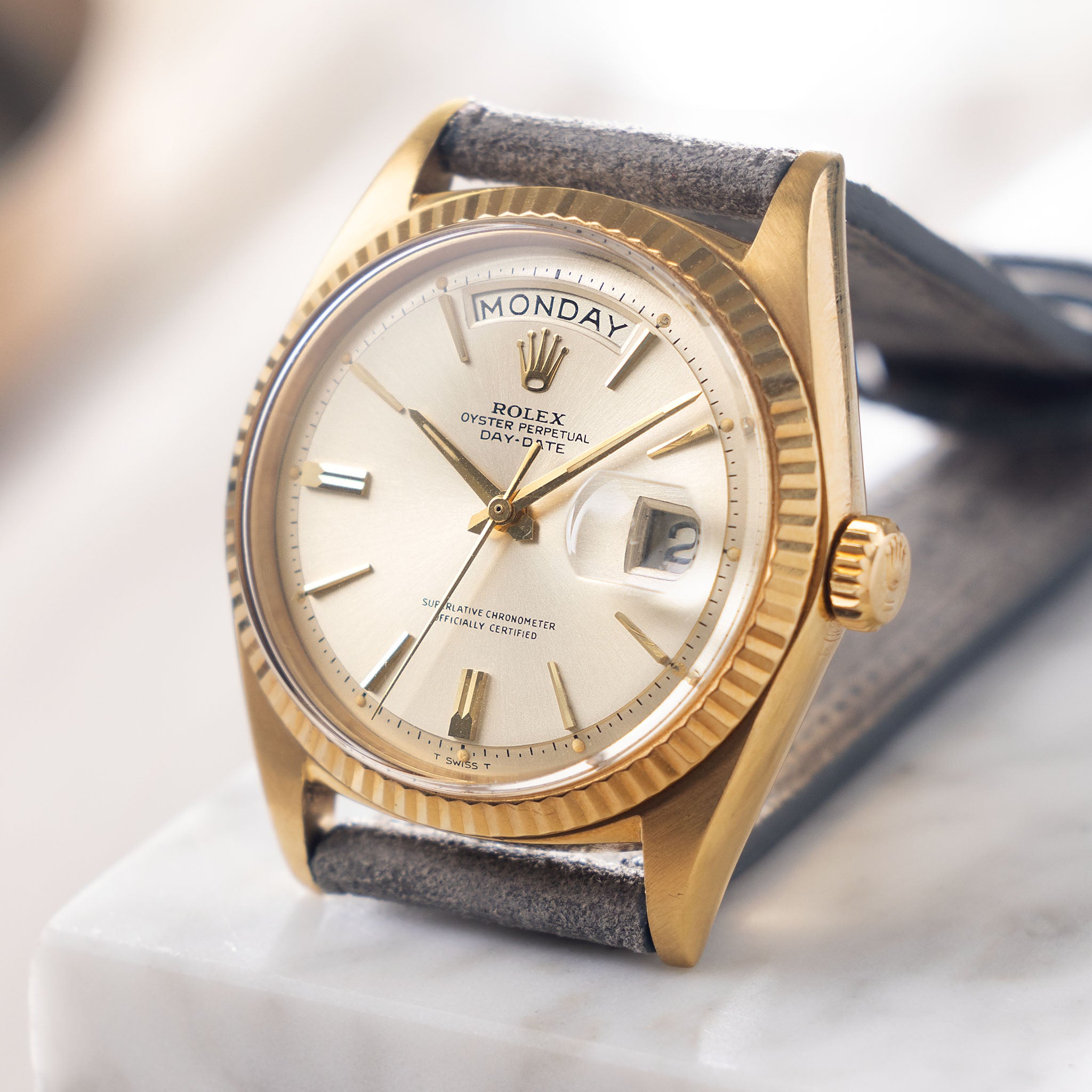 Yellow Gold Rolex Day Date Tweedehands Rolex Day Date Rolex Kopen