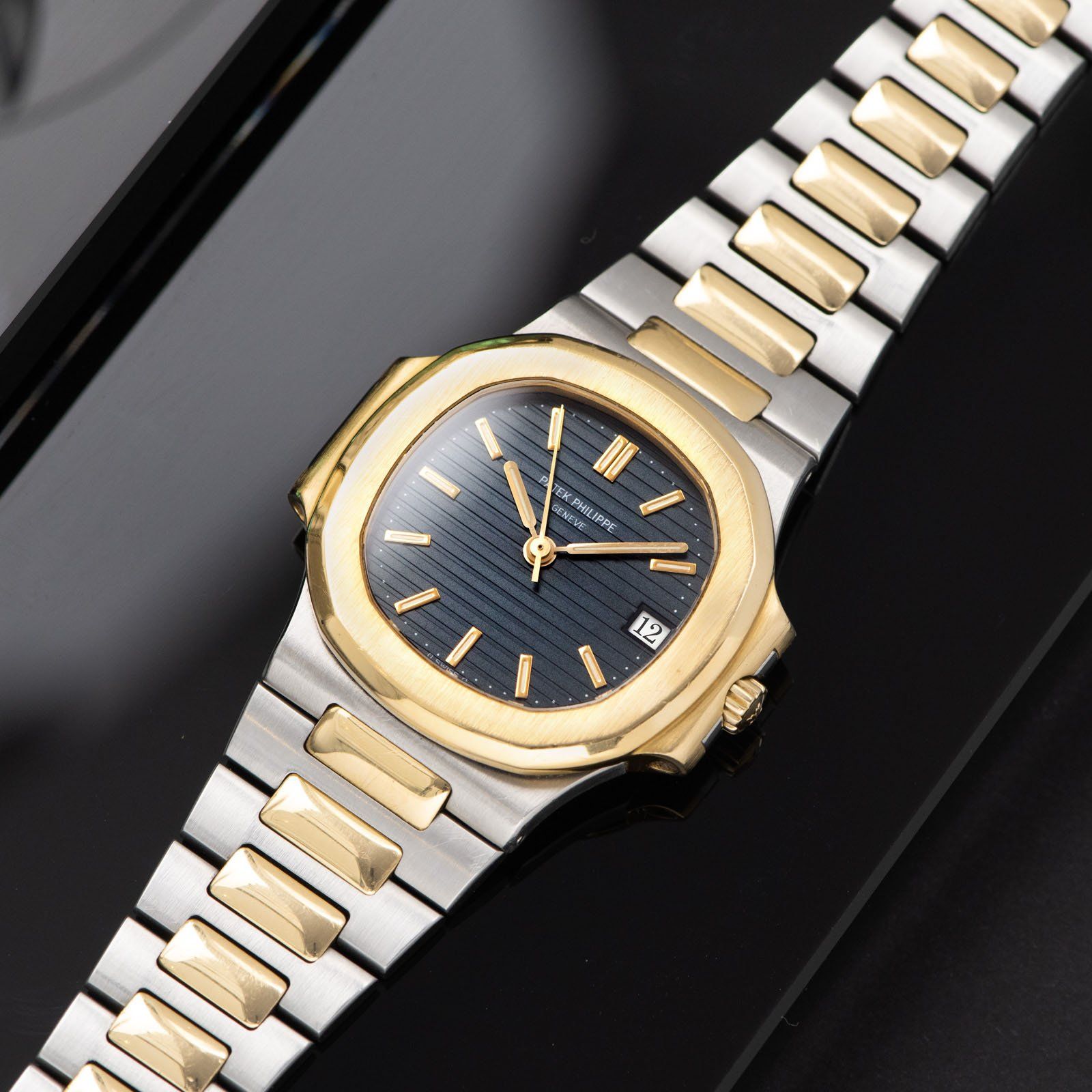 Patek Philippe Nautilus Ref 3800 Steel and Gold