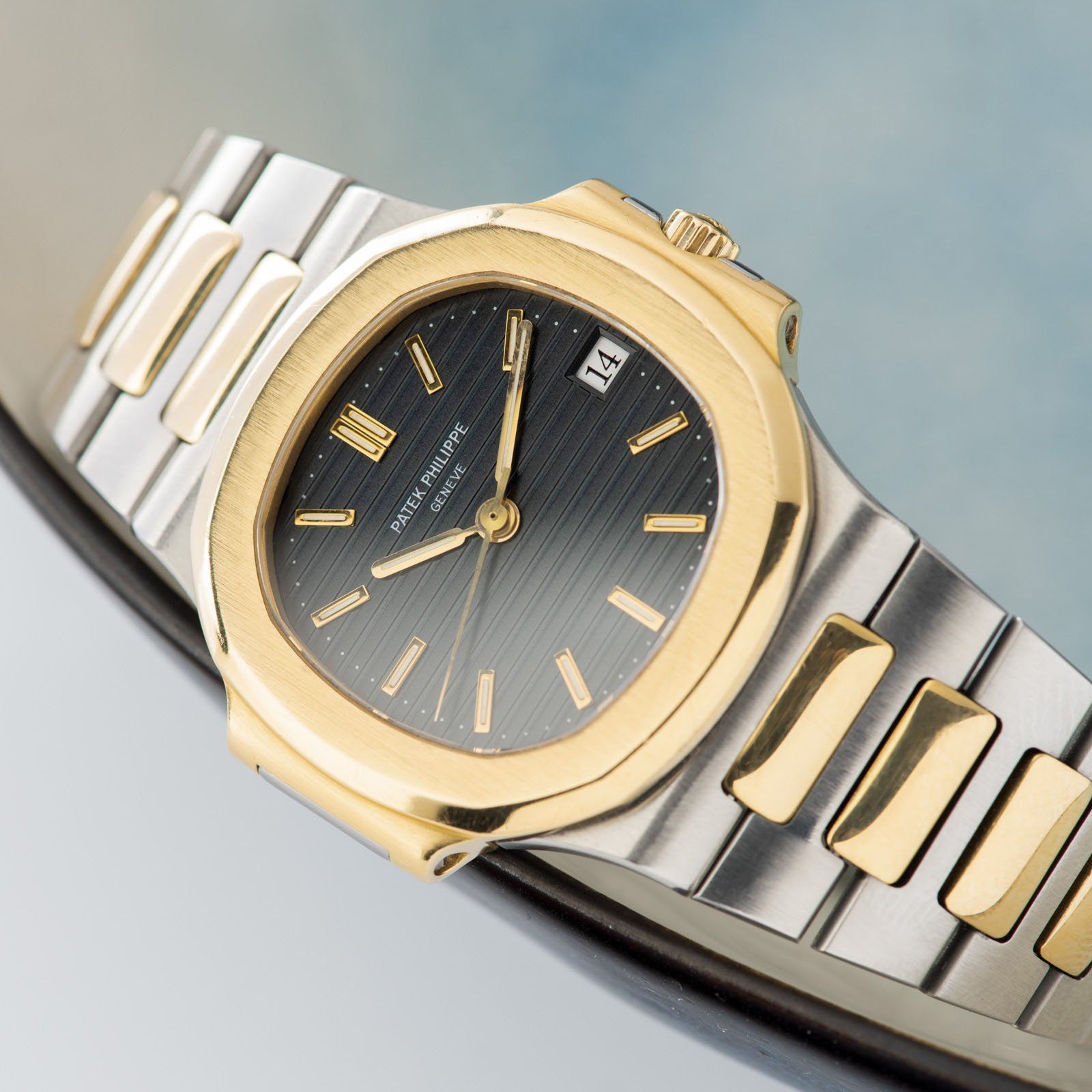 Patek Philippe Nautilus Ref 3800 Steel and Gold