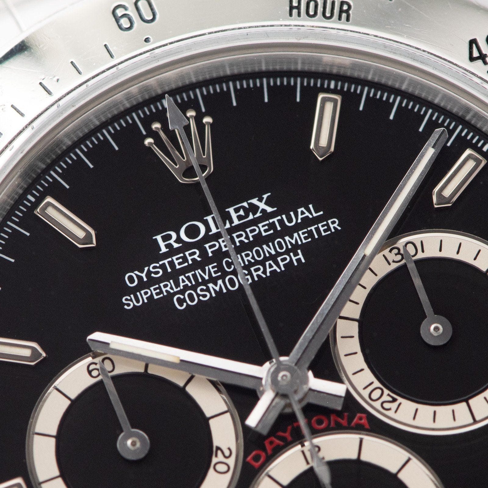 Rolex Daytona Steel 16520 Black Four Line Dial