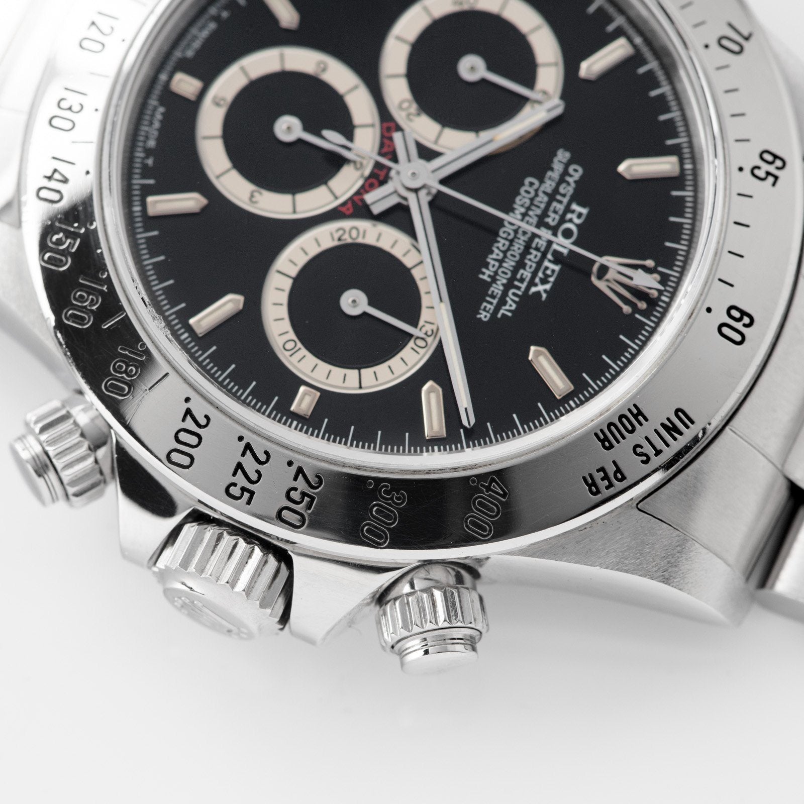 Rolex Daytona Steel 16520 Black Four Line Dial