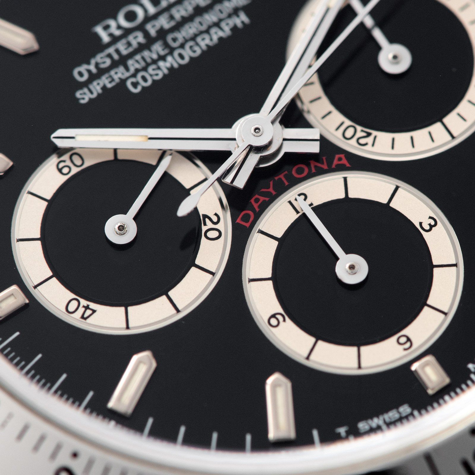 Rolex Daytona Steel 16520 Black Four Line Dial