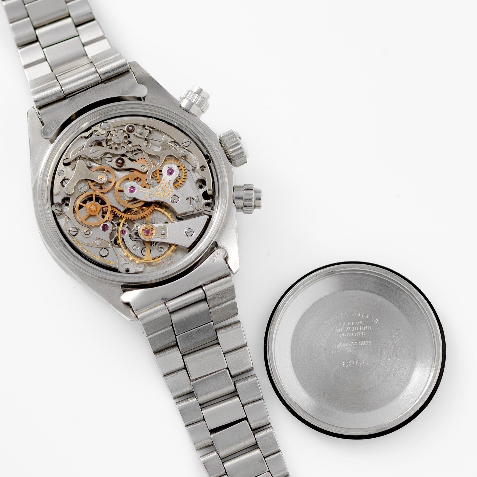 Rolex Daytona 6265 Big Eye Silver Dial