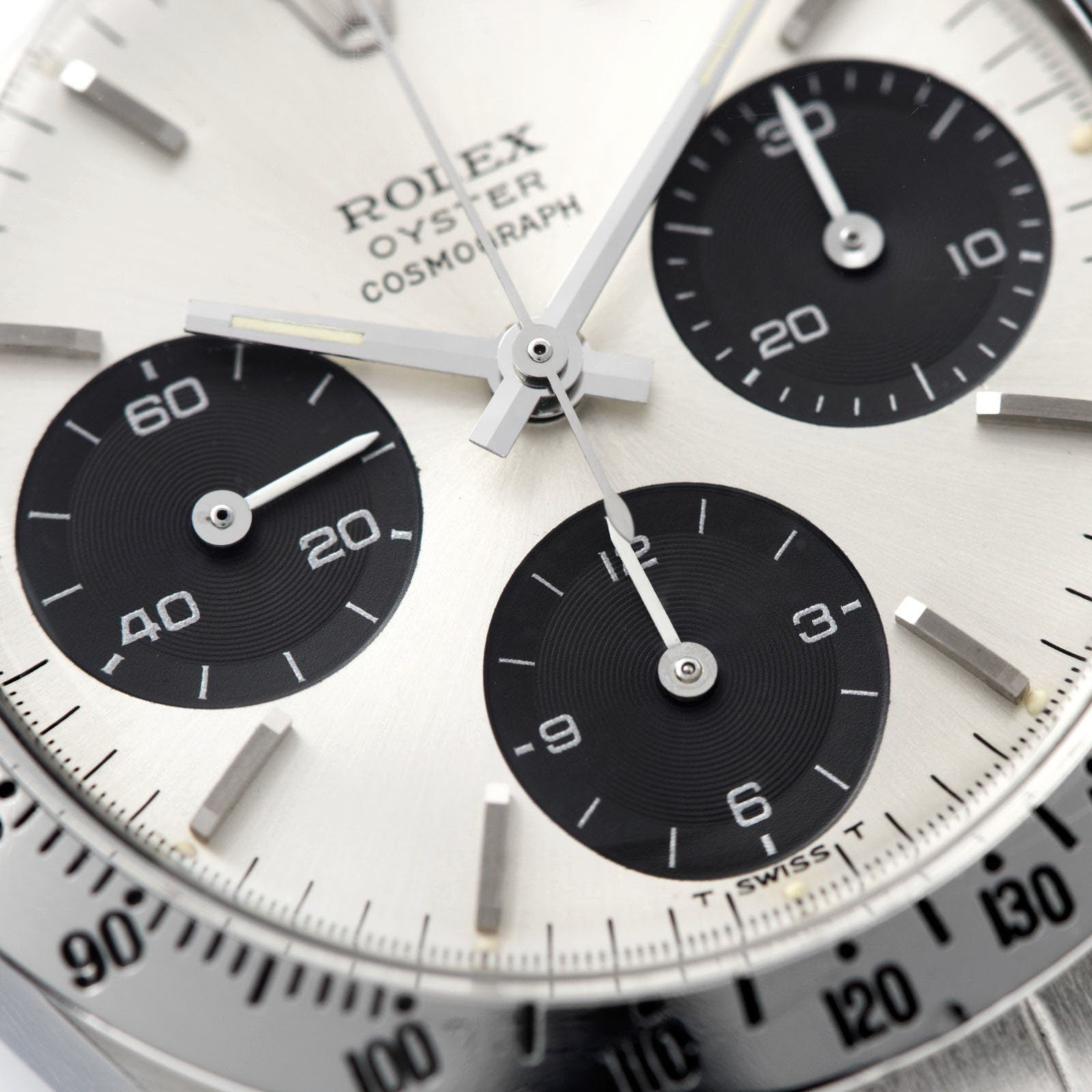 Rolex Daytona 6265 Big Eye Silver Dial