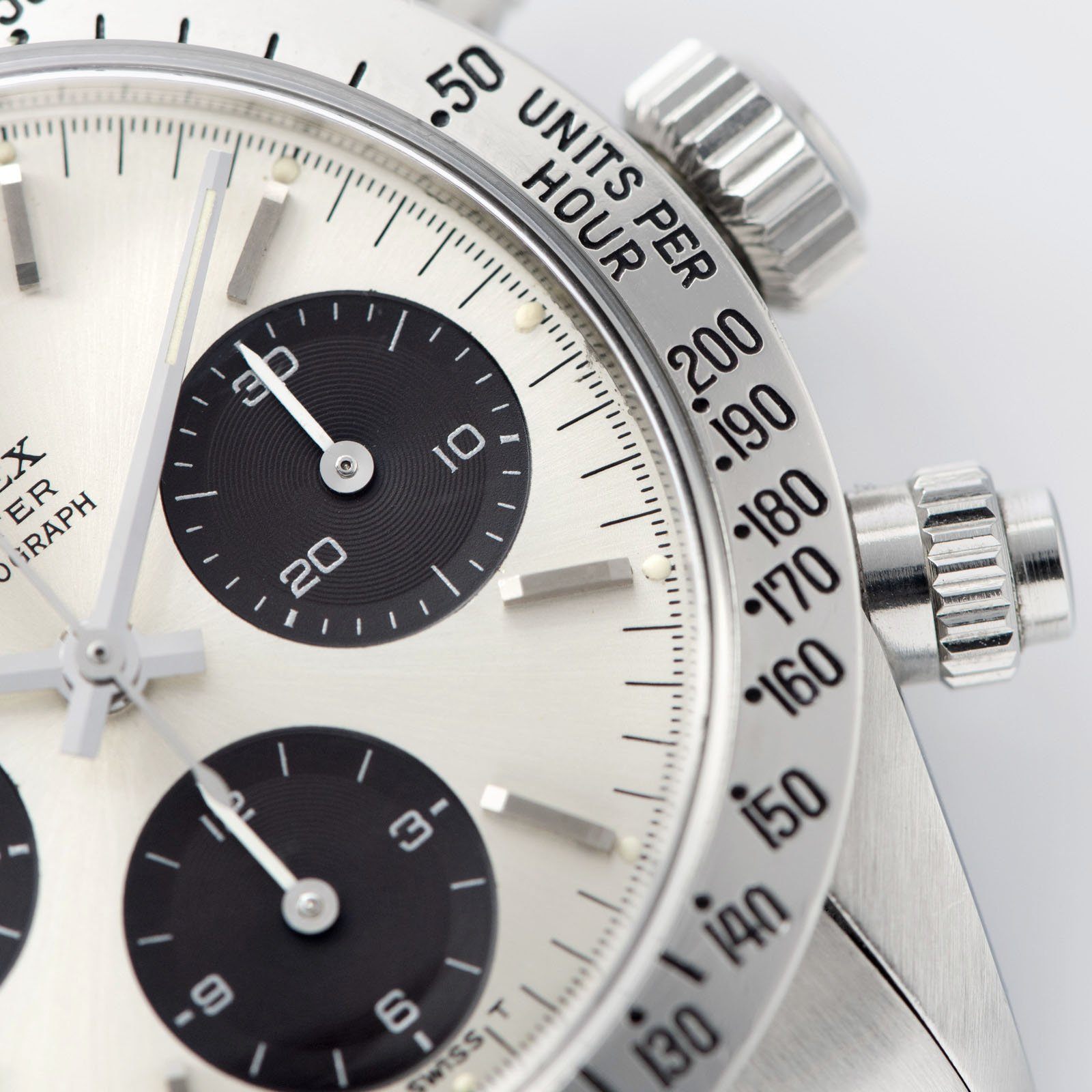 Rolex Daytona 6265 Big Eye Silver Dial