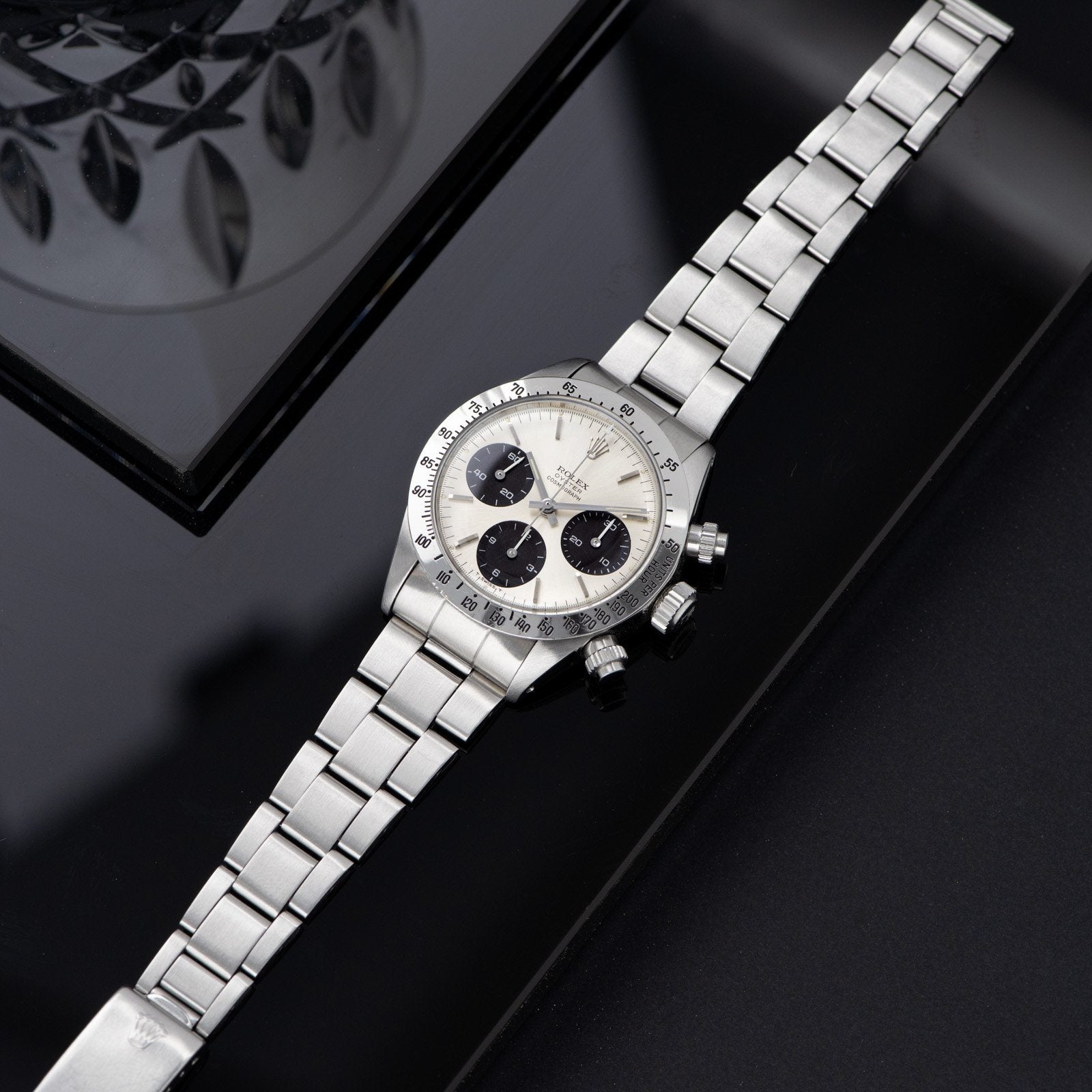 Rolex Daytona 6265 Big Eye Silver Dial