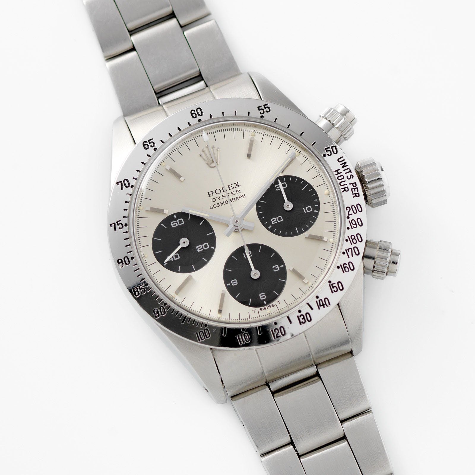 Rolex Daytona 6265 Big Eye Silver Dial