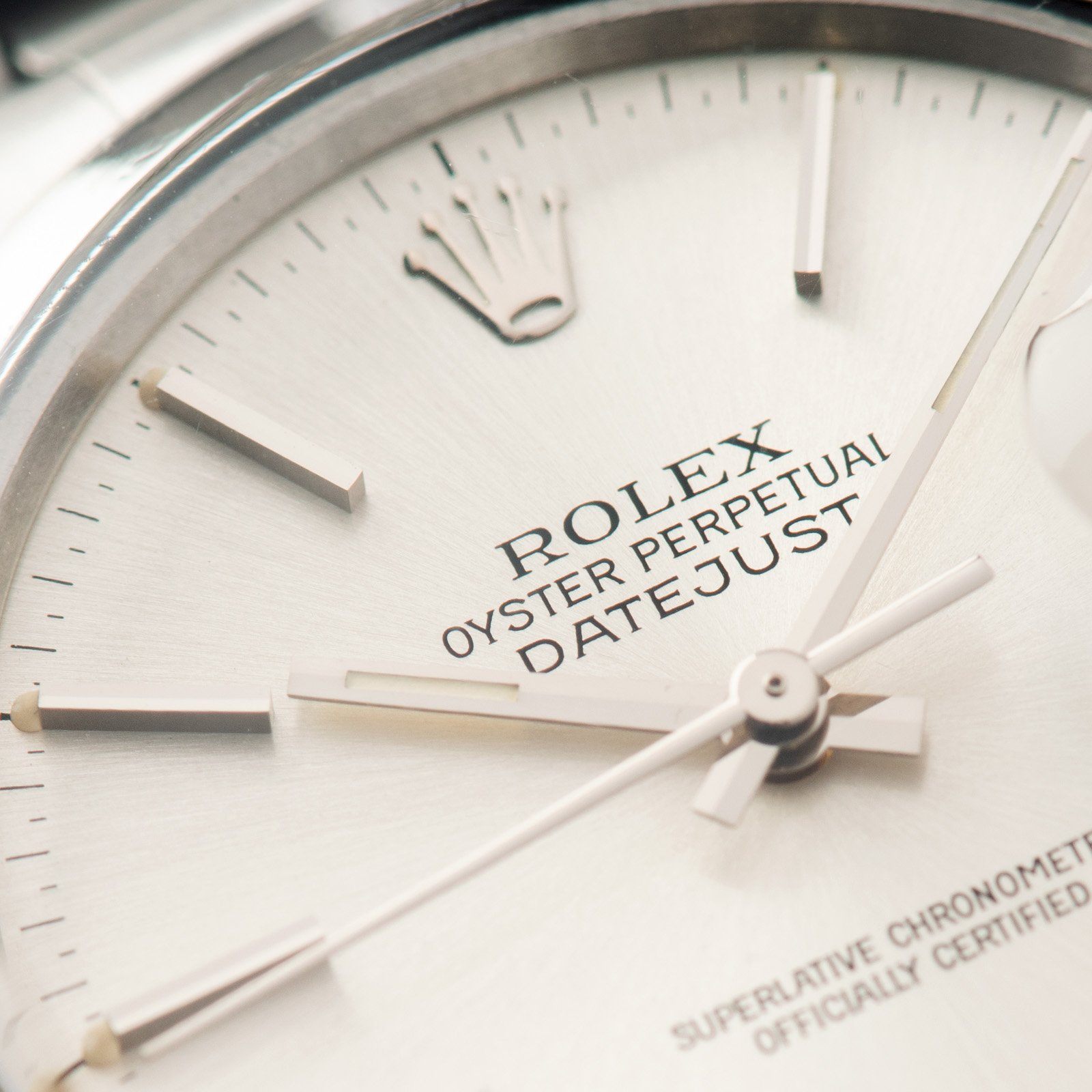 Rolex Datejust Reference 16000 Silver Dial