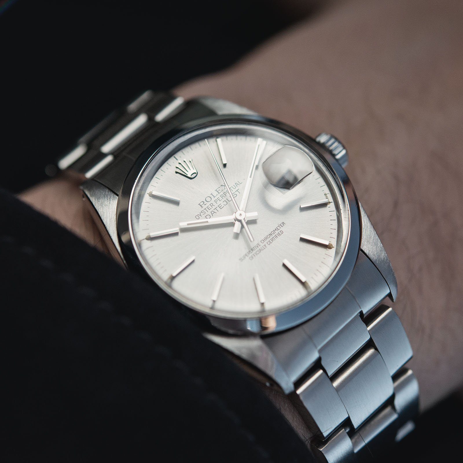 Rolex Datejust Reference 16000 Silver Dial