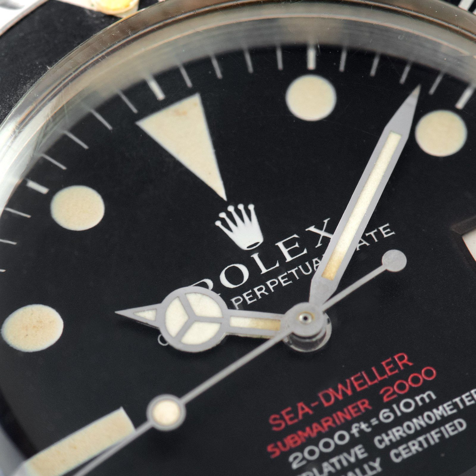 Rolex Double Red Seadweller Mk2  Dial 1665