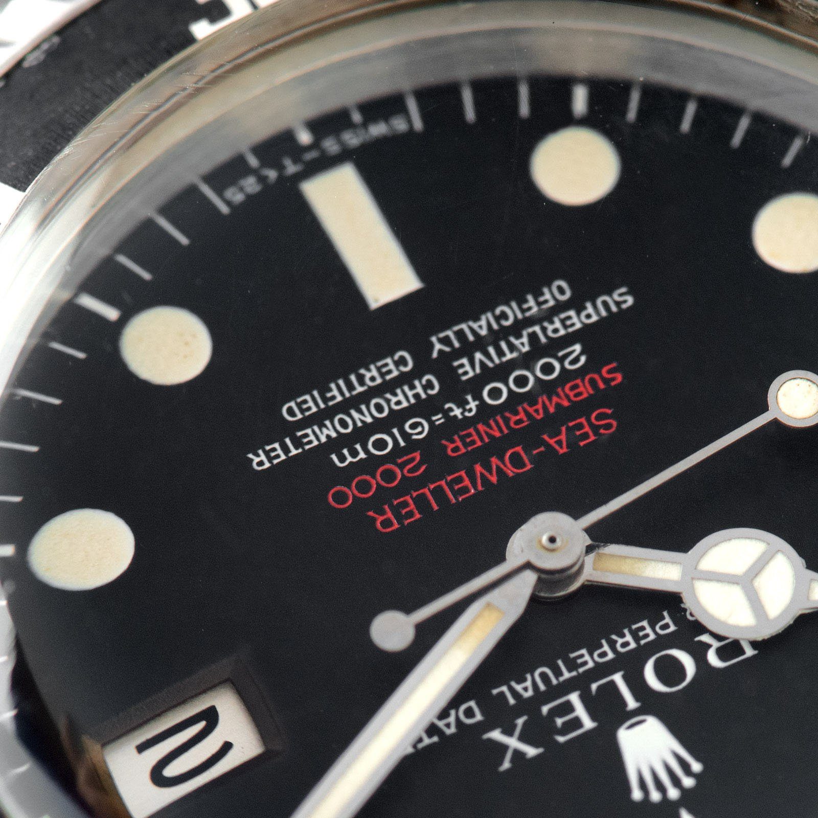 Rolex Double Red Seadweller Mk2  Dial 1665