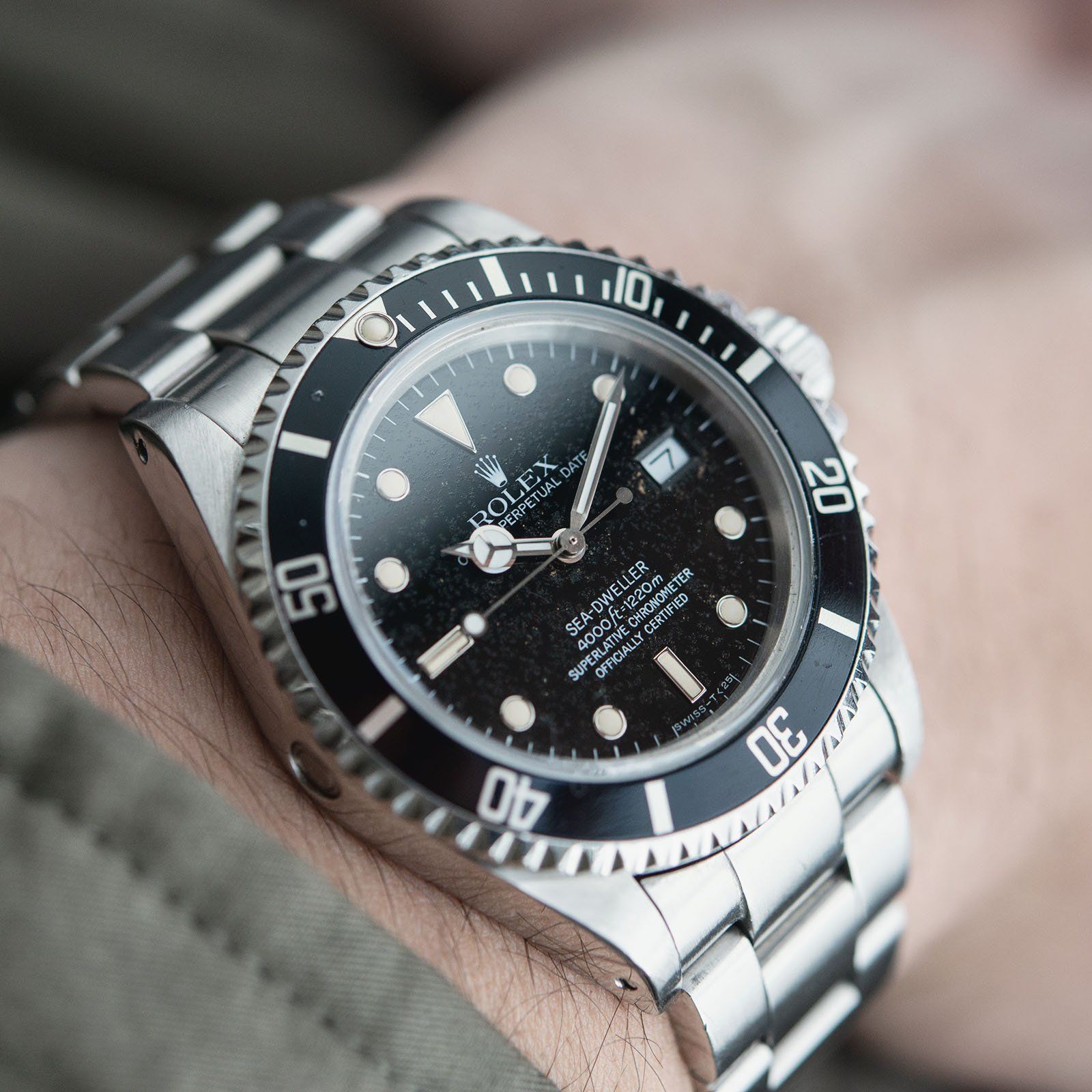 Rolex Seadweller Reference 16660 Box and Papers