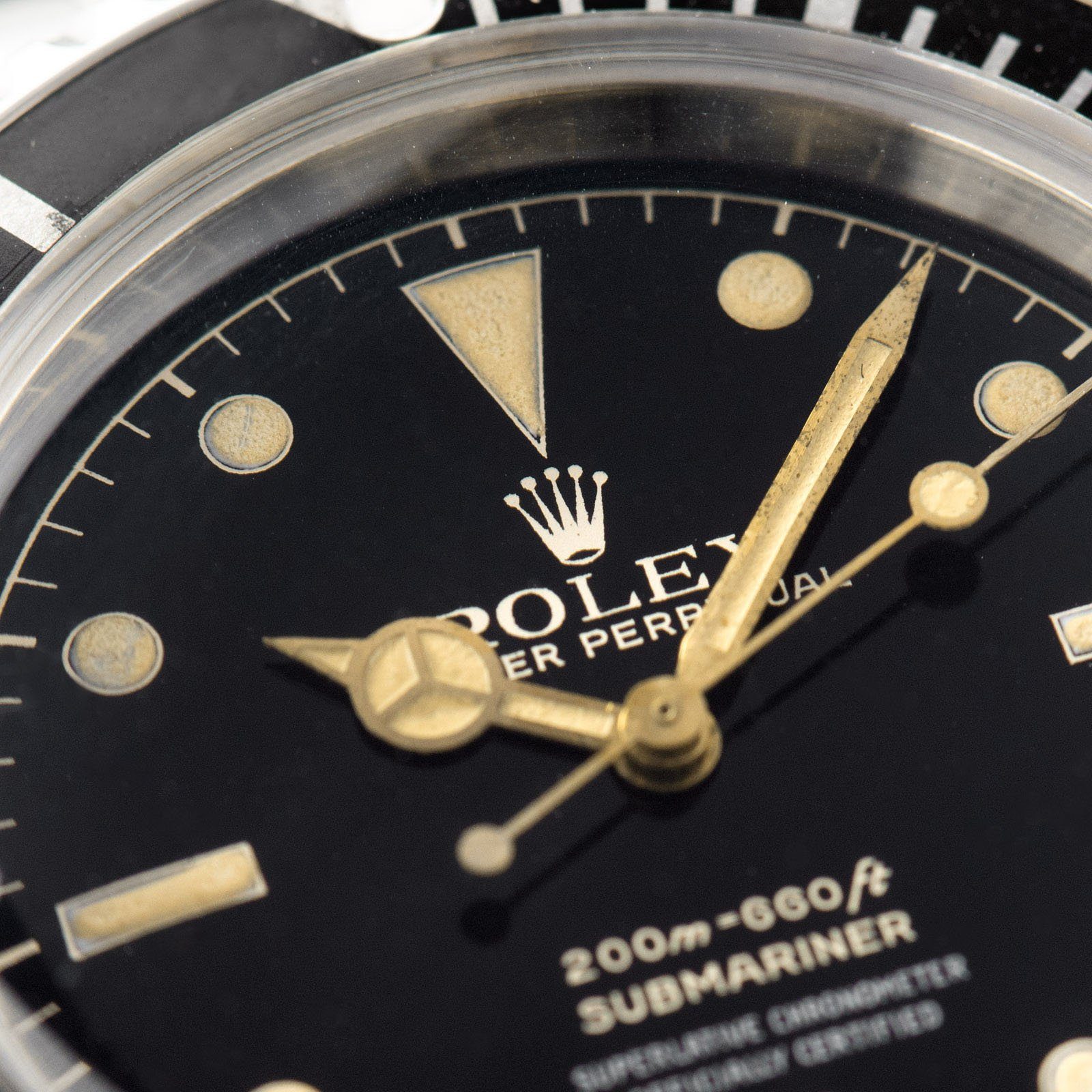 Rolex Submariner 5512 Gilt Four-Line Chapter Ring Dial