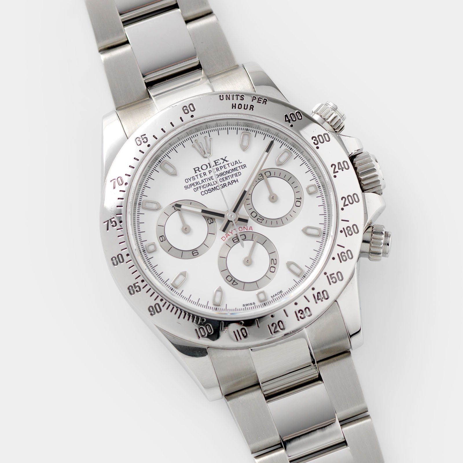 Rolex Daytona Steel 116520 White ‘APH’ Dial