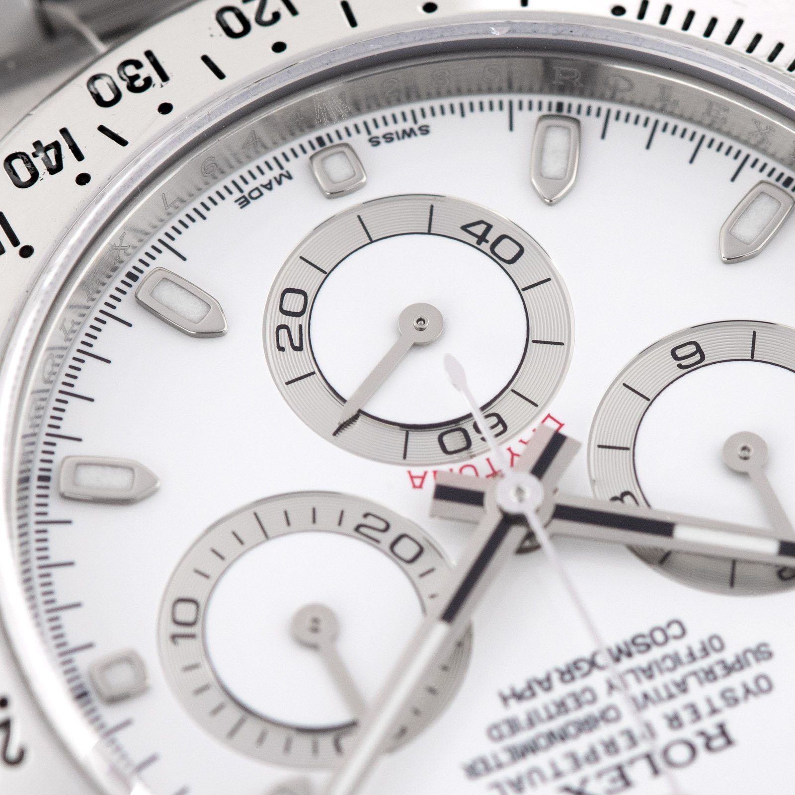 Rolex Daytona Steel 116520 White ‘APH’ Dial