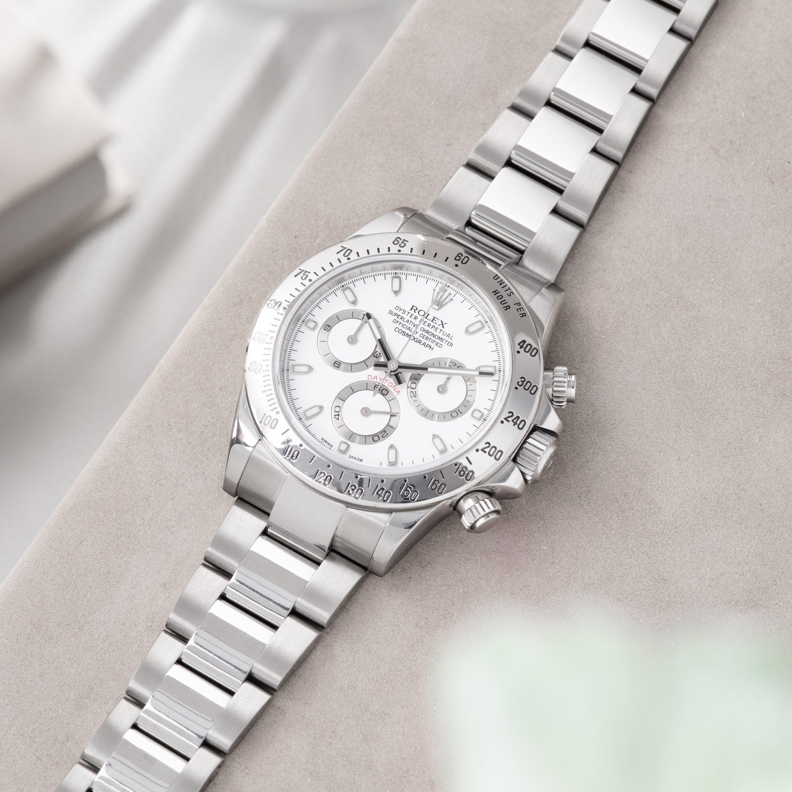 Rolex Daytona Steel 116520 White ‘APH’ Dial