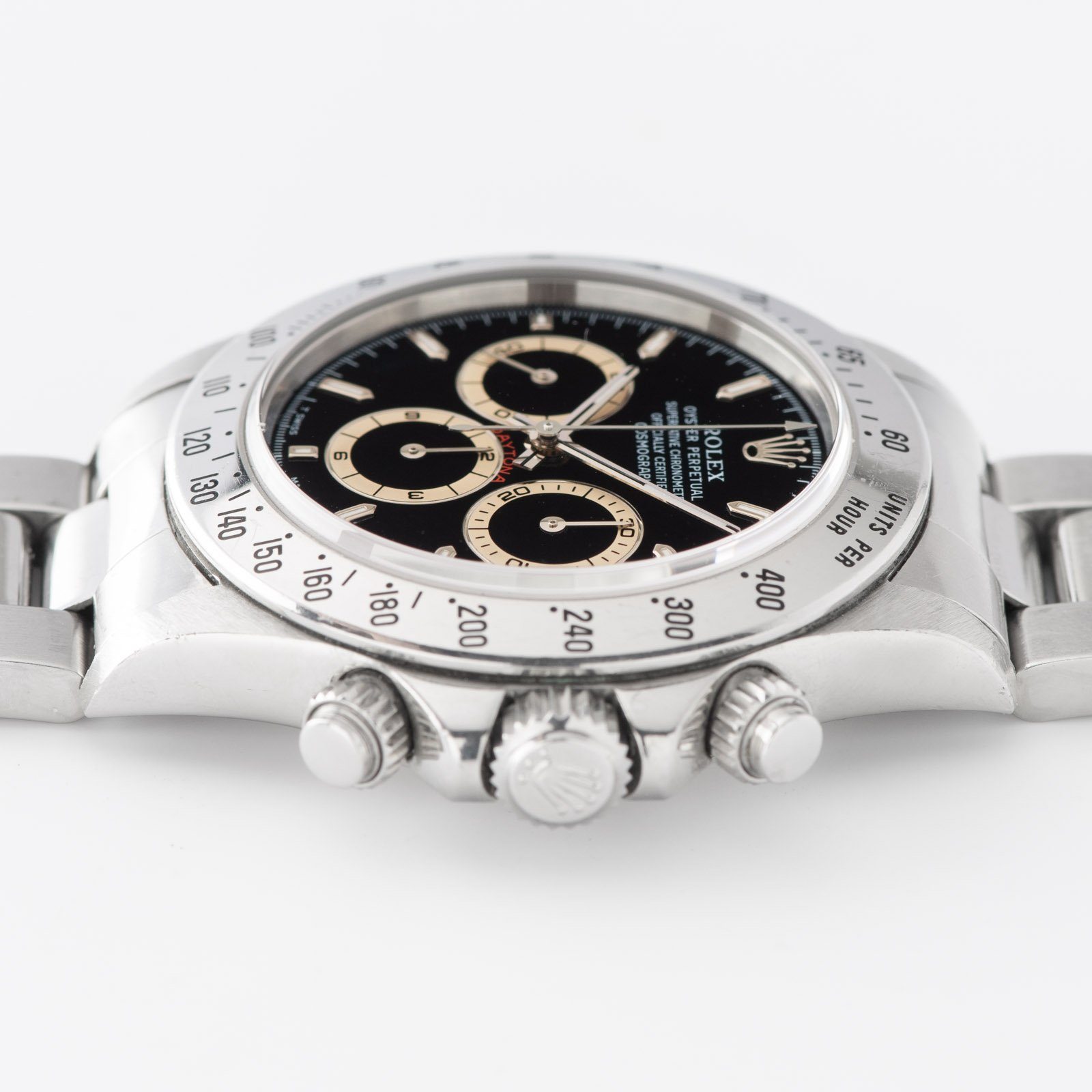 Rolex Daytona Steel 16520 Black Dial U-Series