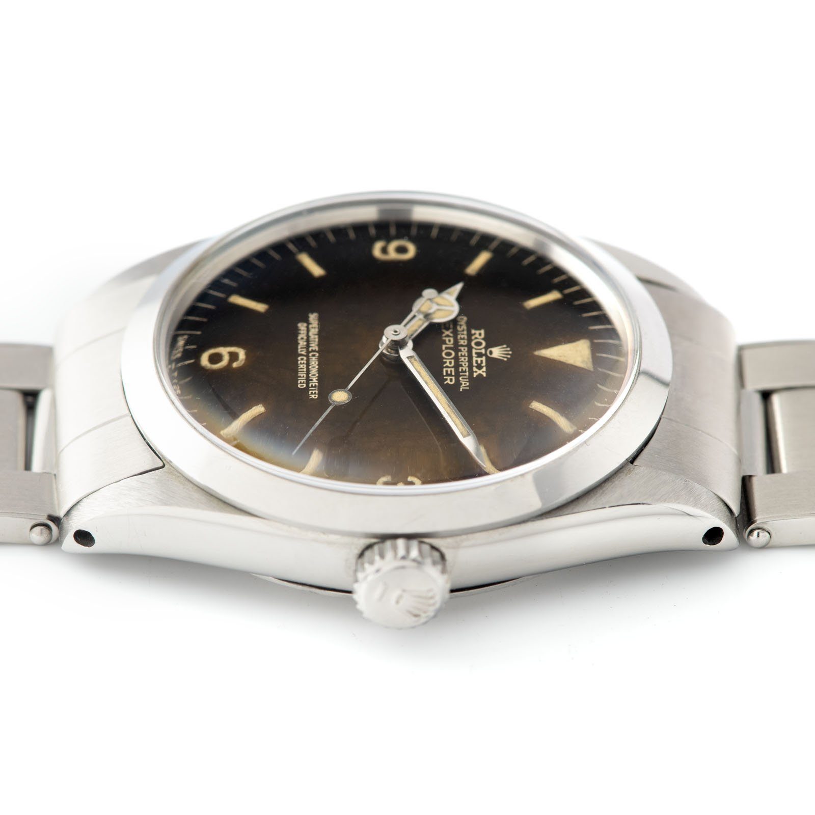 Rolex Explorer Gilt Tropical Dial Reference 1016