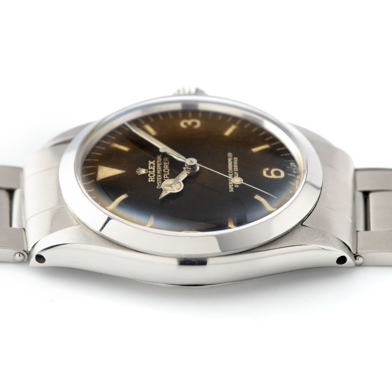 Rolex Explorer Gilt Tropical Dial Reference 1016