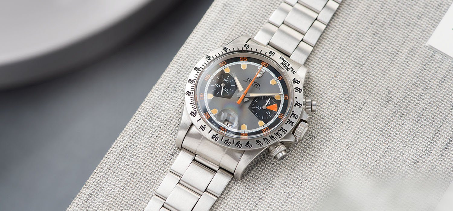 Tudor Home Plate Chronograph 7032 Box and Papers